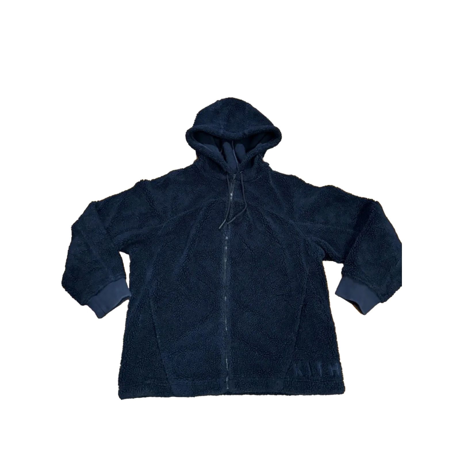 Kith KITH Hoodie Long Sleeve Blue Large Sherpa Full Zip Hooded 1/4 Zip Men Winter Fall Size L Size US L / EU 52-54 / 3 - 2 Thumbnail