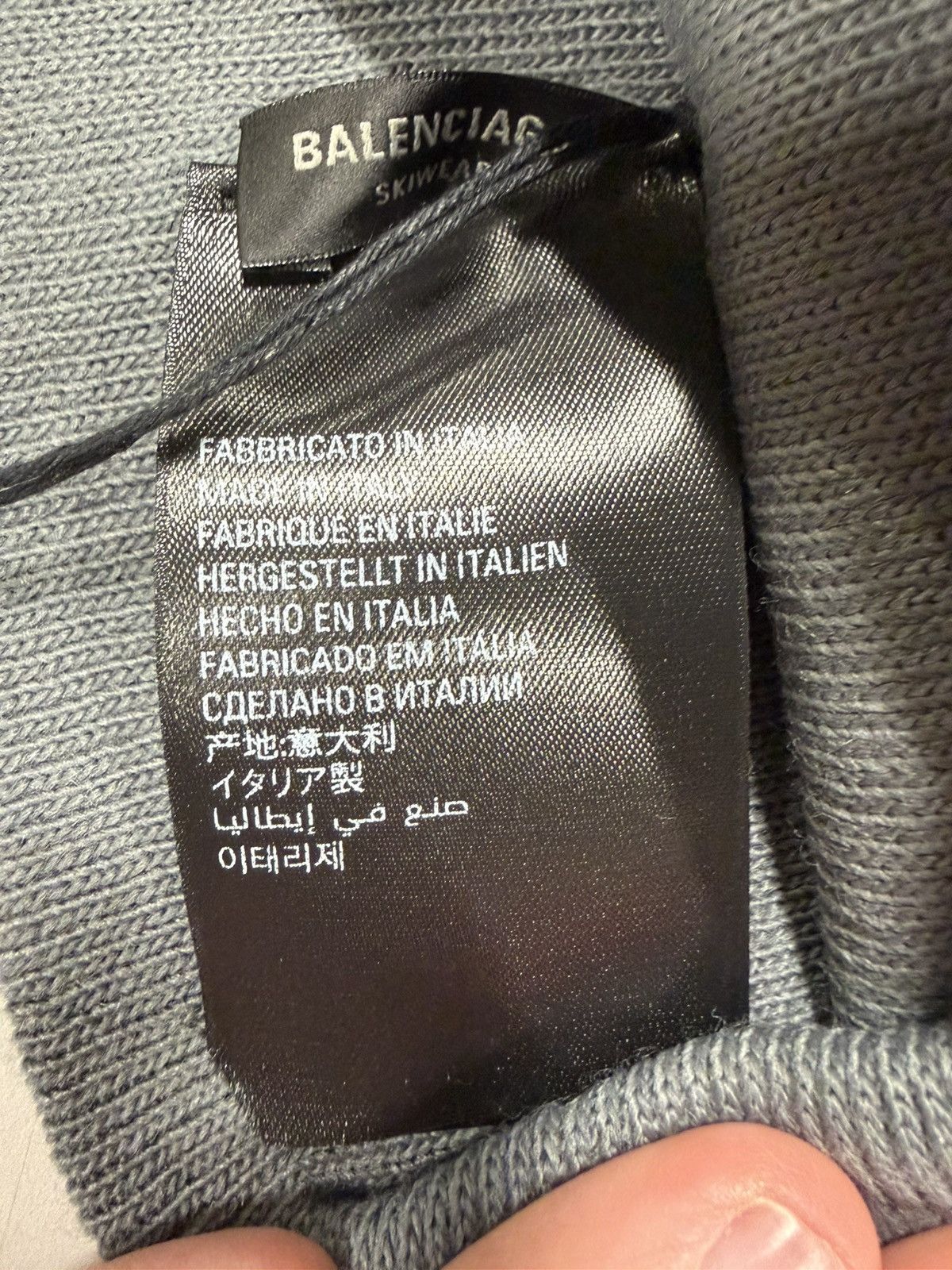 Balenciaga Balenciaga Logo Beanie NEW 500$ Size ONE SIZE - 3 Thumbnail