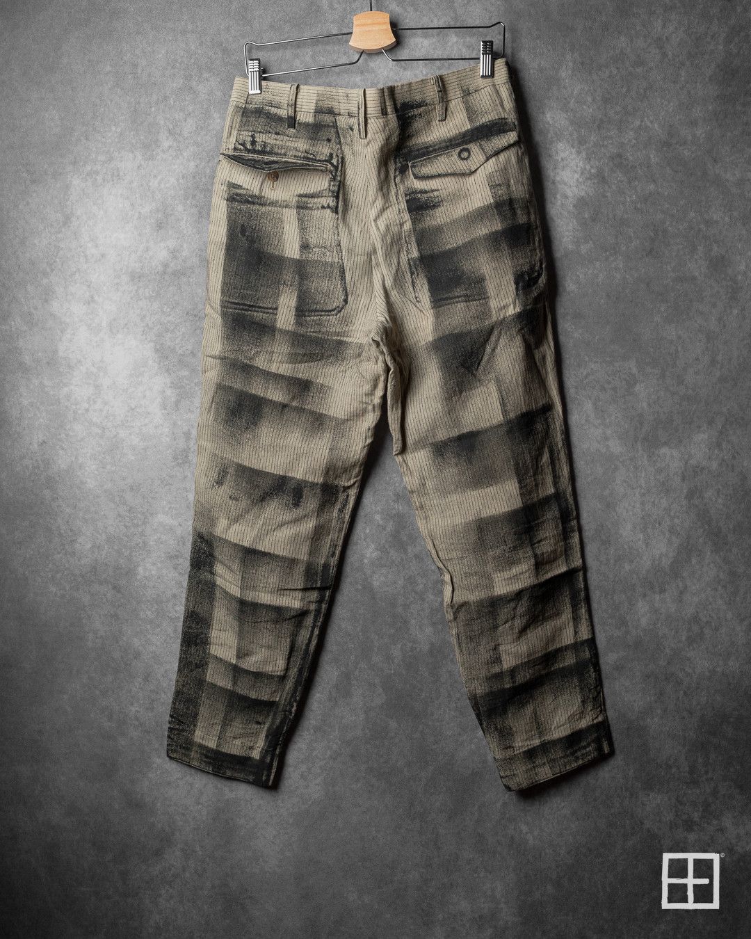 Yohji Yamamoto Yohji Yamamoto Pour Homme Runway SS15 Printed Pants Size US 34 / EU 50 - 2 Thumbnail