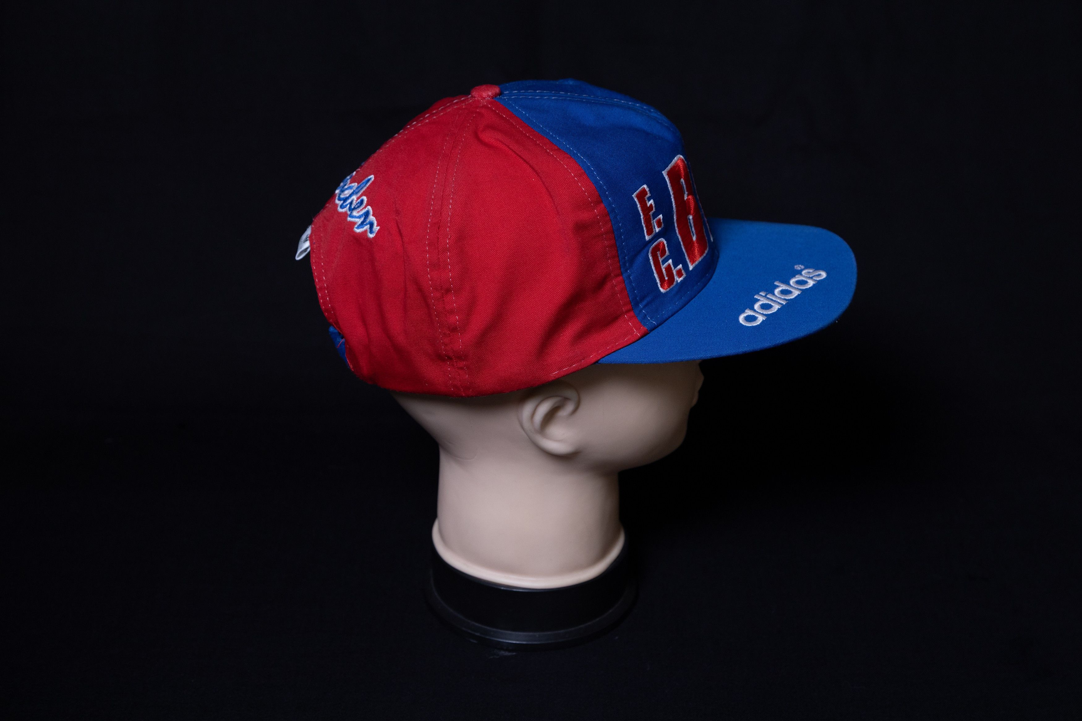Adidas Vintage Y2K 90s Fc Bayern Munchen Adidas Cap Size ONE SIZE - 5 Thumbnail