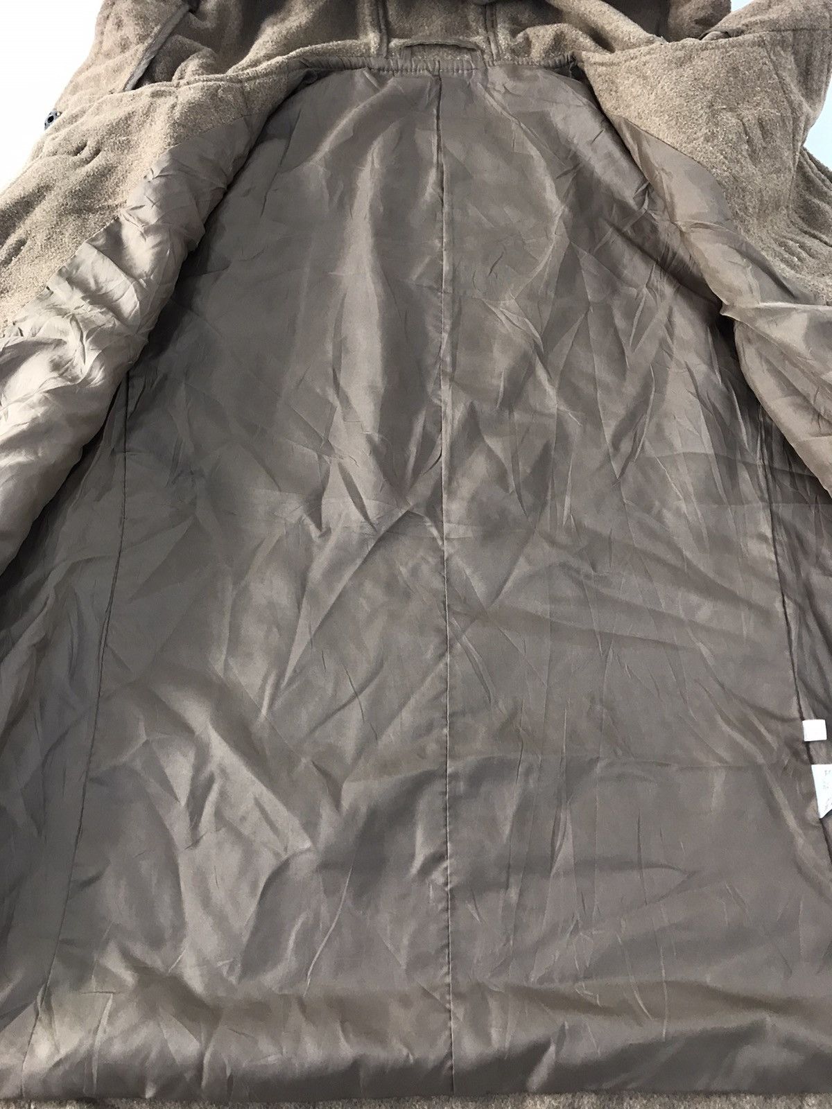 Designer × Vintage 90s Japanese Brand Duffel Hooded Jacket Double Pocket Size L / US 10 / IT 46 - 4 Thumbnail