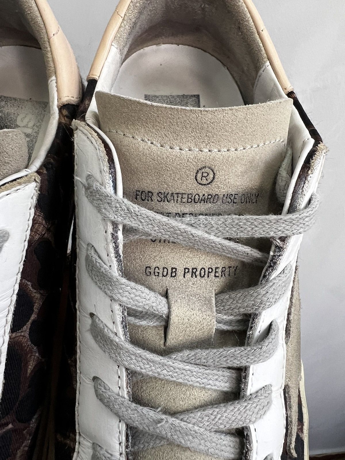 Golden Goose LUXURY GOLDEN GOOSE SUPER STAR LEOPARD PRINT LEATHER SHOES Size US 7 / IT 37 - 14 Thumbnail