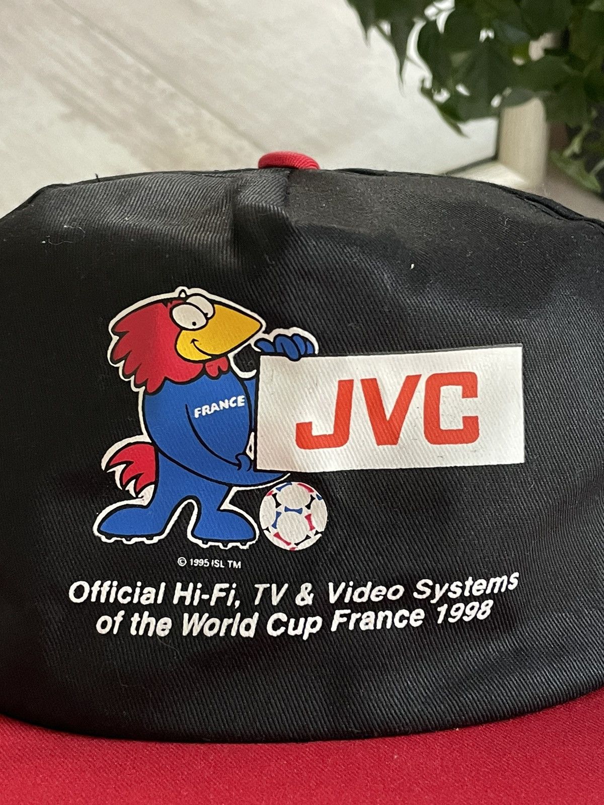 Vintage Fifa World Cup 1998 France Hat Official JVC Cap Vintage Size ONE SIZE - 2 Thumbnail