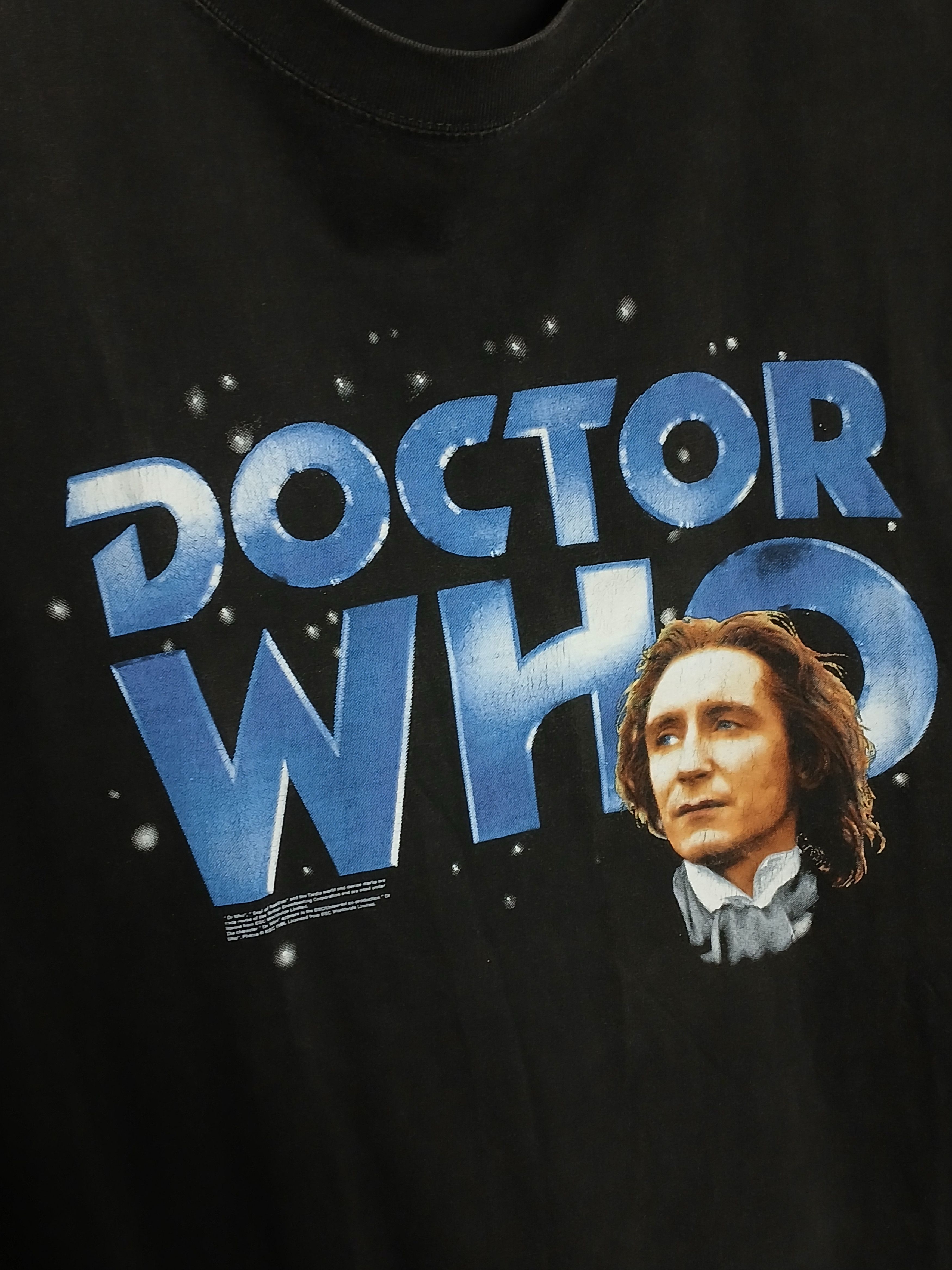 Vintage Vintage 1996 Doctor Who T-Shirt Size US M / EU 48-50 / 2 - 3 Thumbnail