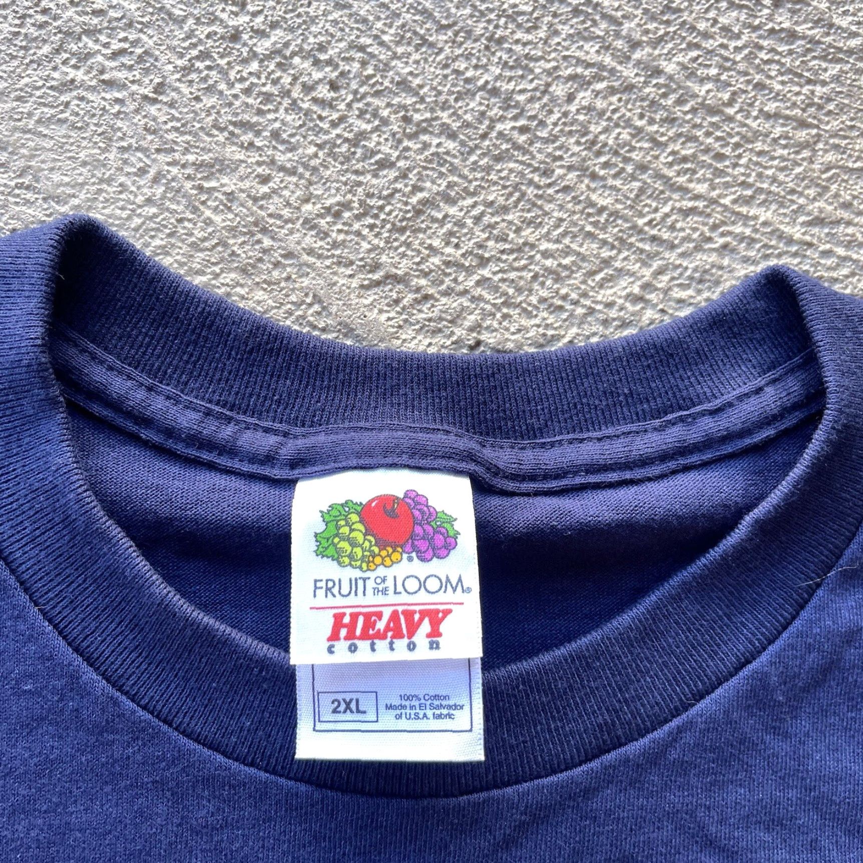 Fruit Of The Loom VINTAGE Fruit of the Loom Goldfish T-Shirt Mens 2XL Blue Solid 90s Snack Size US XXL / EU 58 / 5 - 5 Thumbnail