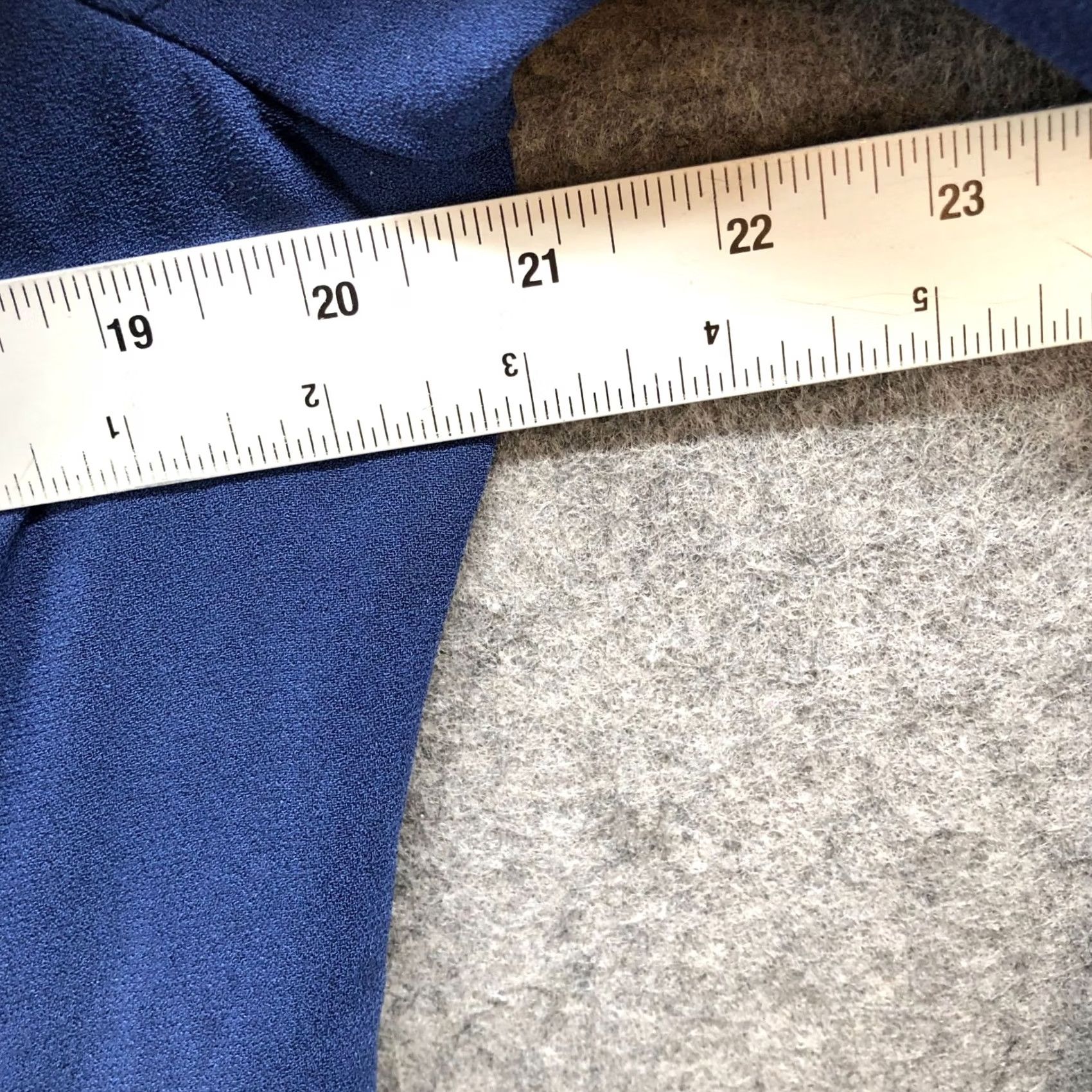 White House Black Market VINTAGE: No — White House Black Market Blazer Womens 10P Blue One Button Career Blocked Size L / US 10 / IT 46 - 7 Thumbnail