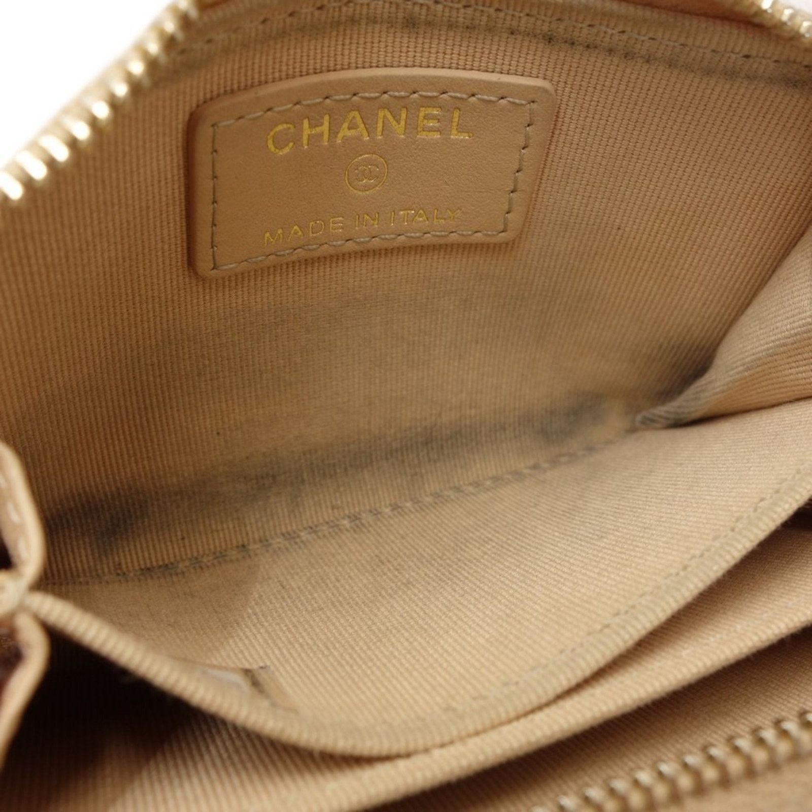Chanel Brown Leather Wallet