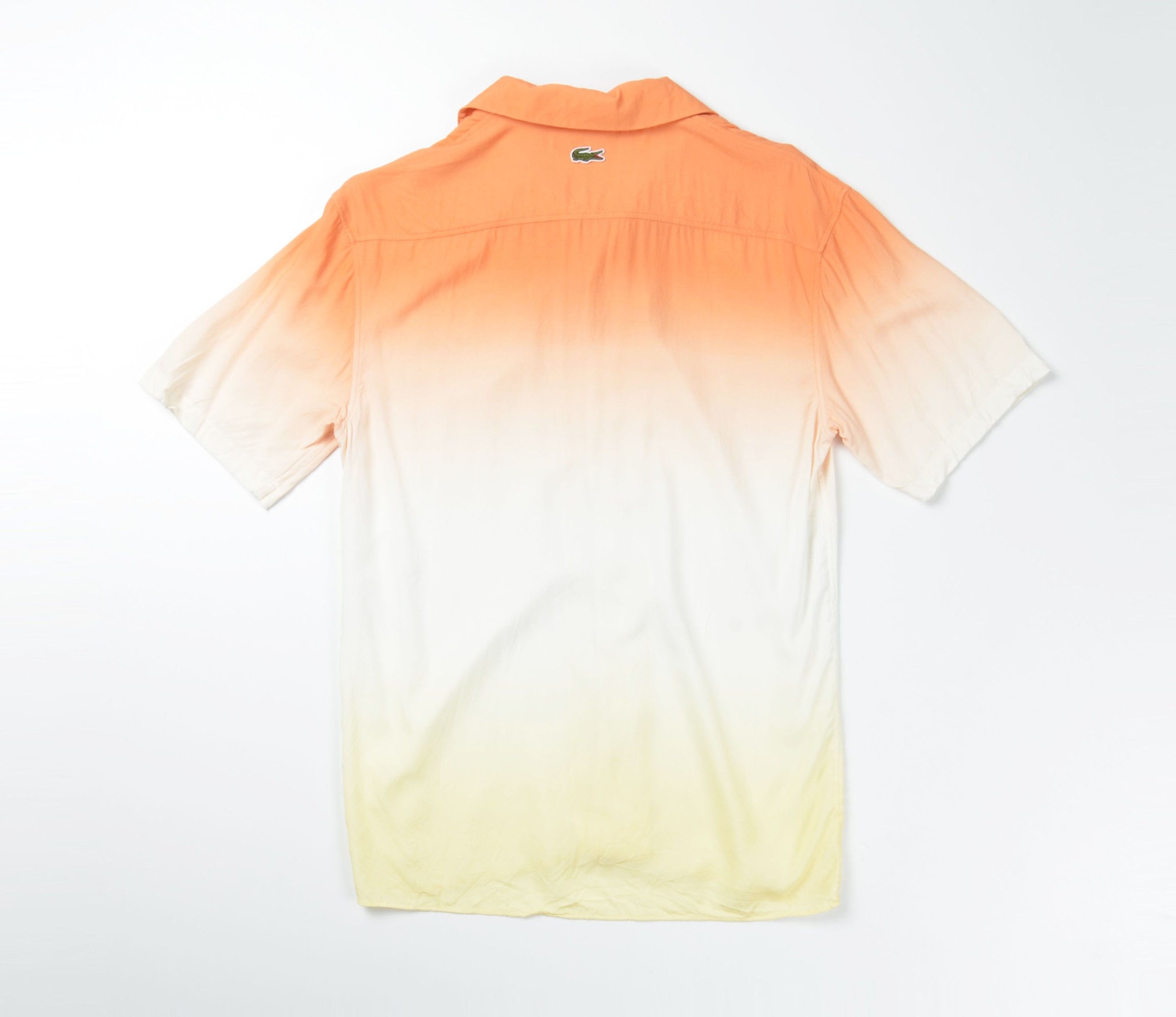 Lacoste Lacoste Live Unisex Ombre Gradient Button Up Shirt Size US XS / EU 42 / 0 - 2 Thumbnail