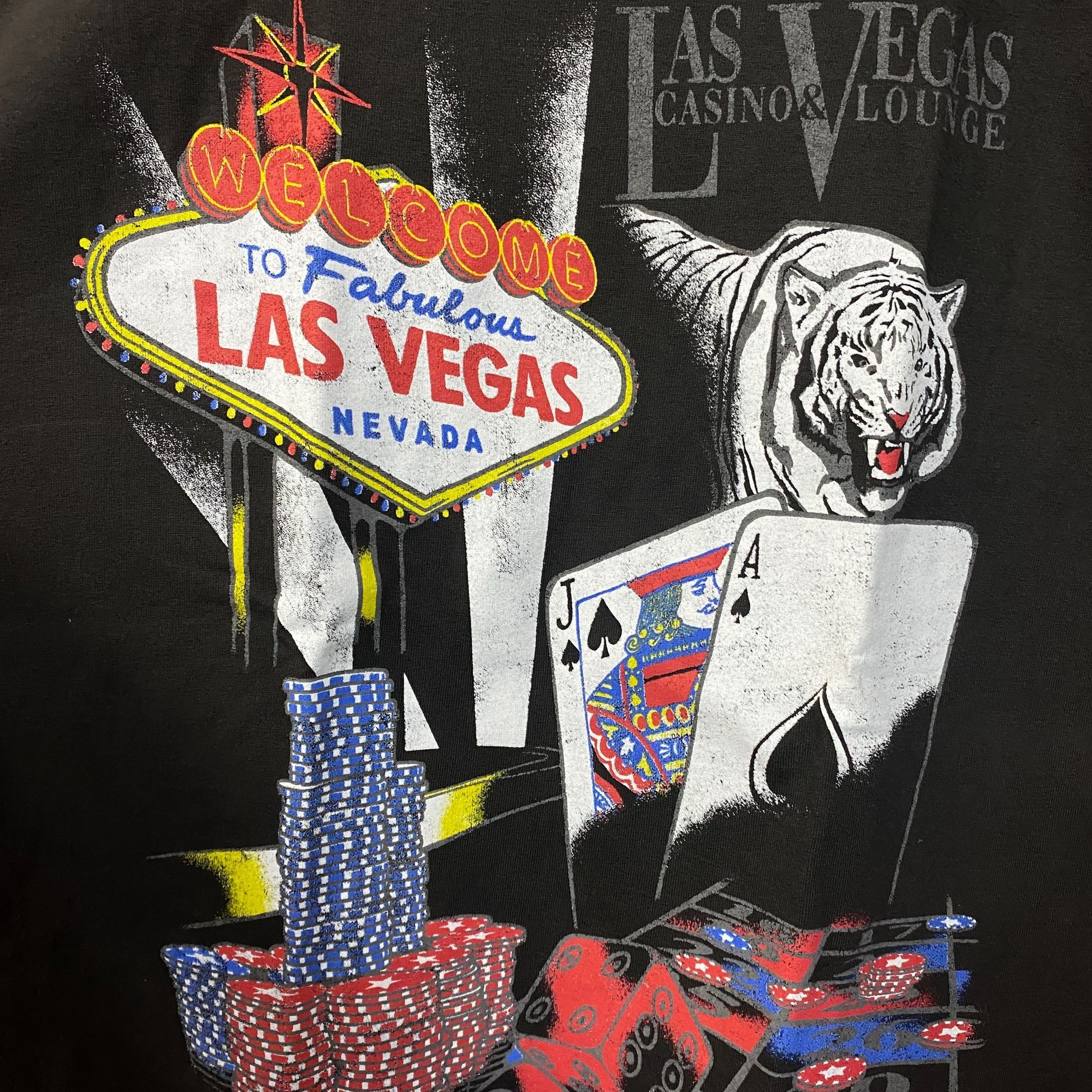 Ripple Junction Ripple Junction Vegas Casino Viva Las Vegas Streetwear Tee L Size US L / EU 52-54 / 3 - 2 Thumbnail