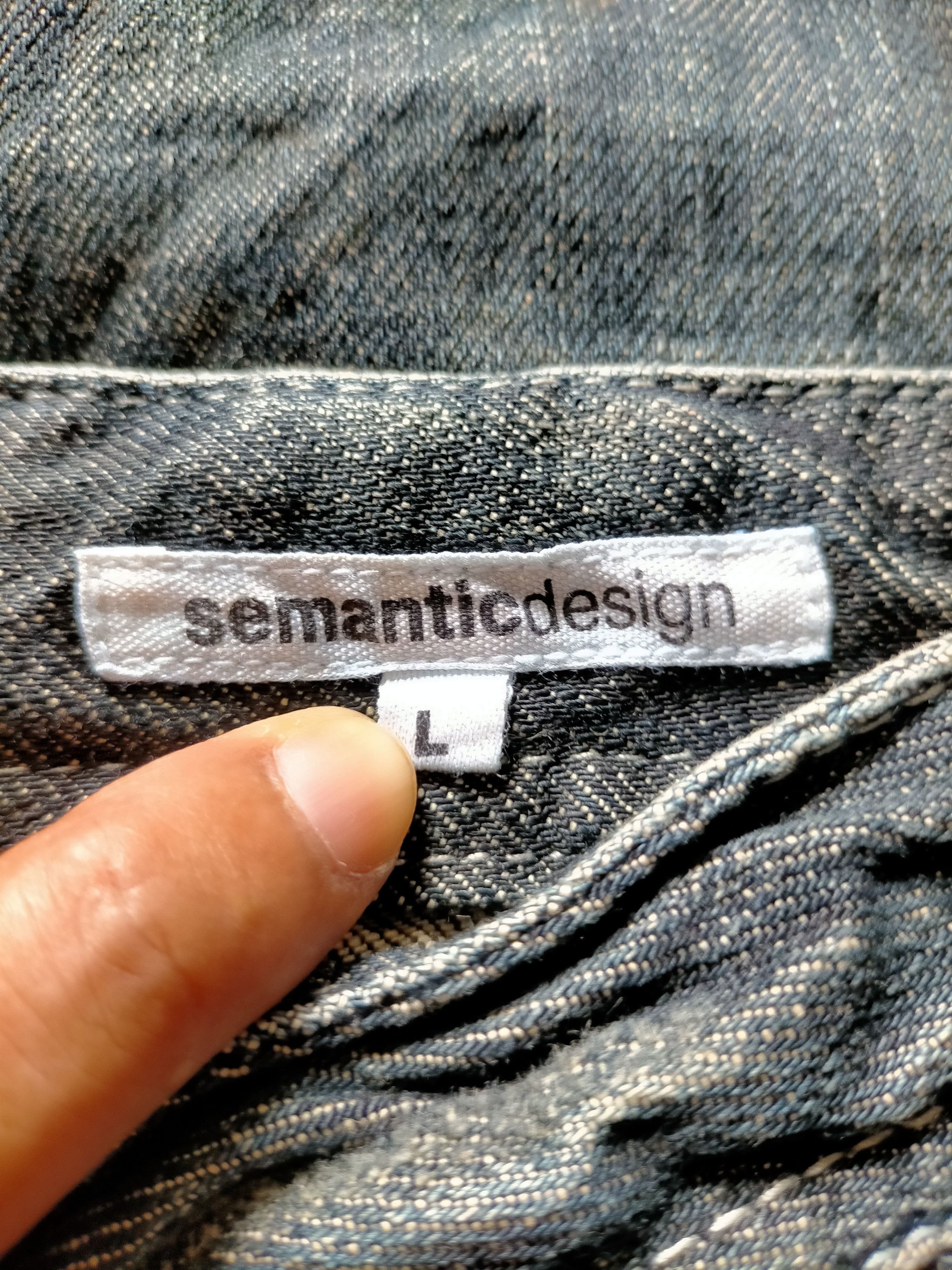 If Six Was Nine Flare Jeans Semantic Design Multipocket Zipped Boot cut Size US 33 - 21 Thumbnail