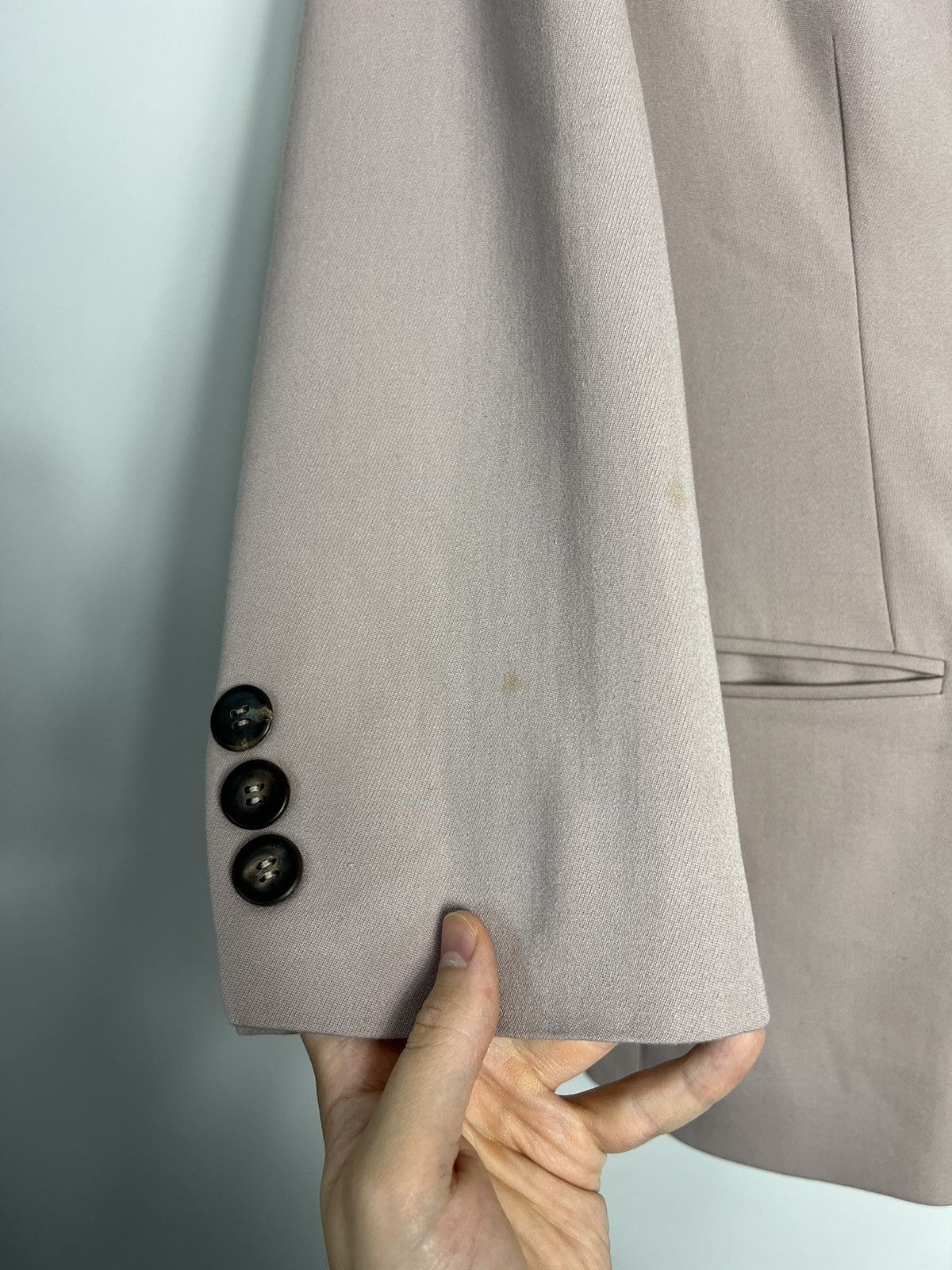 Jil Sander Jil Sander Double-Breasted Blazer pure new wool rare Size L / US 10 / IT 46 - 8 Thumbnail