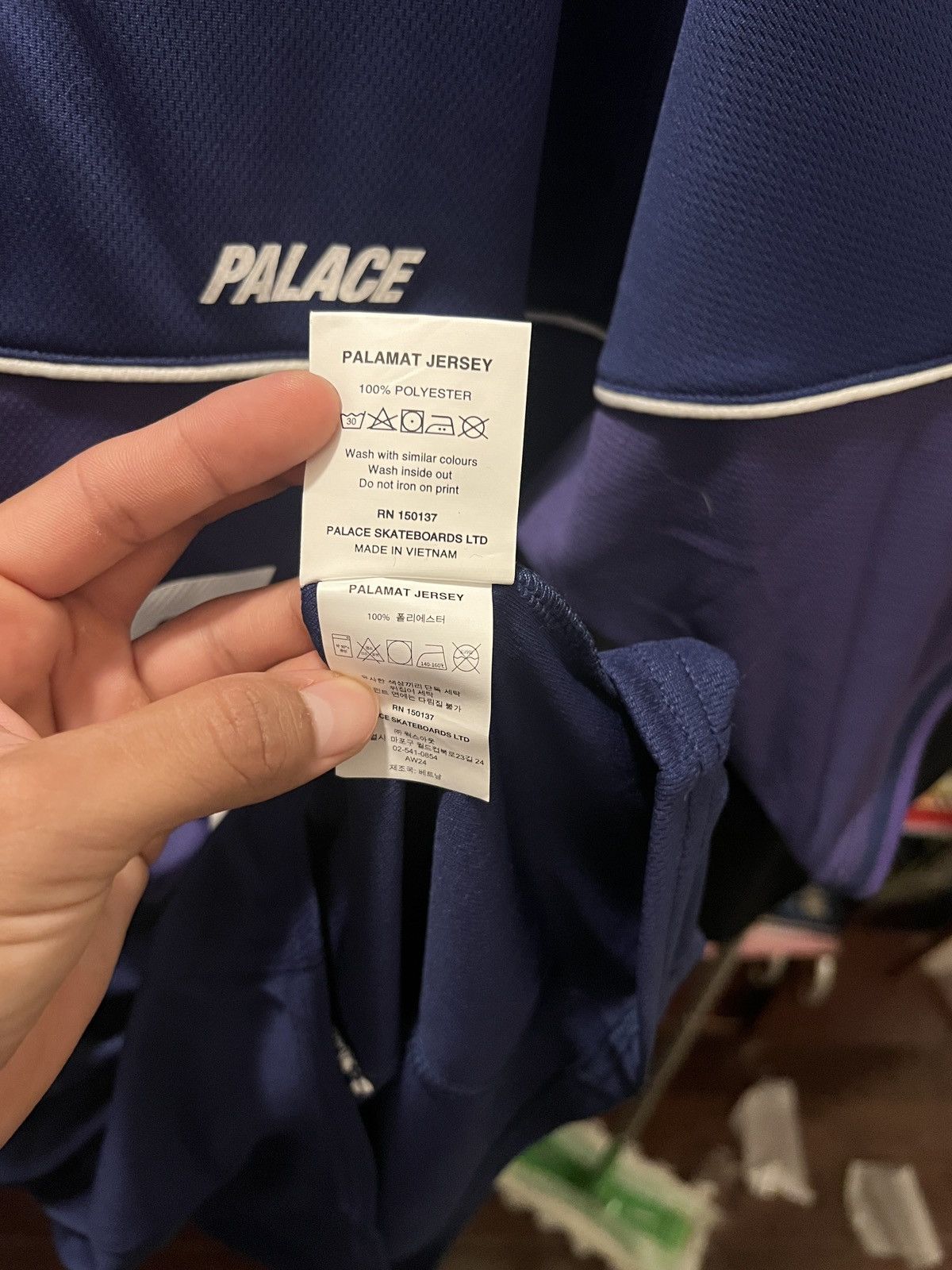 Palace Palace Palamo Purple Jersey Size US M / EU 48-50 / 2 - 5 Thumbnail