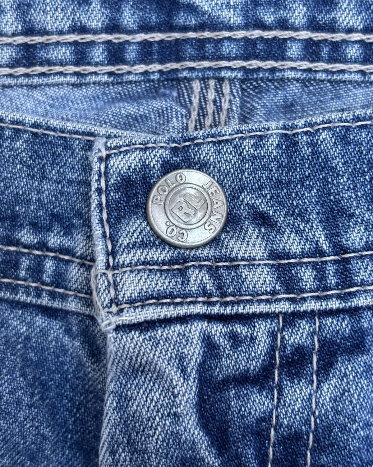 Polo Ralph Lauren POLO JEANS COMPANY DENIM Size US 33 - 2 Thumbnail