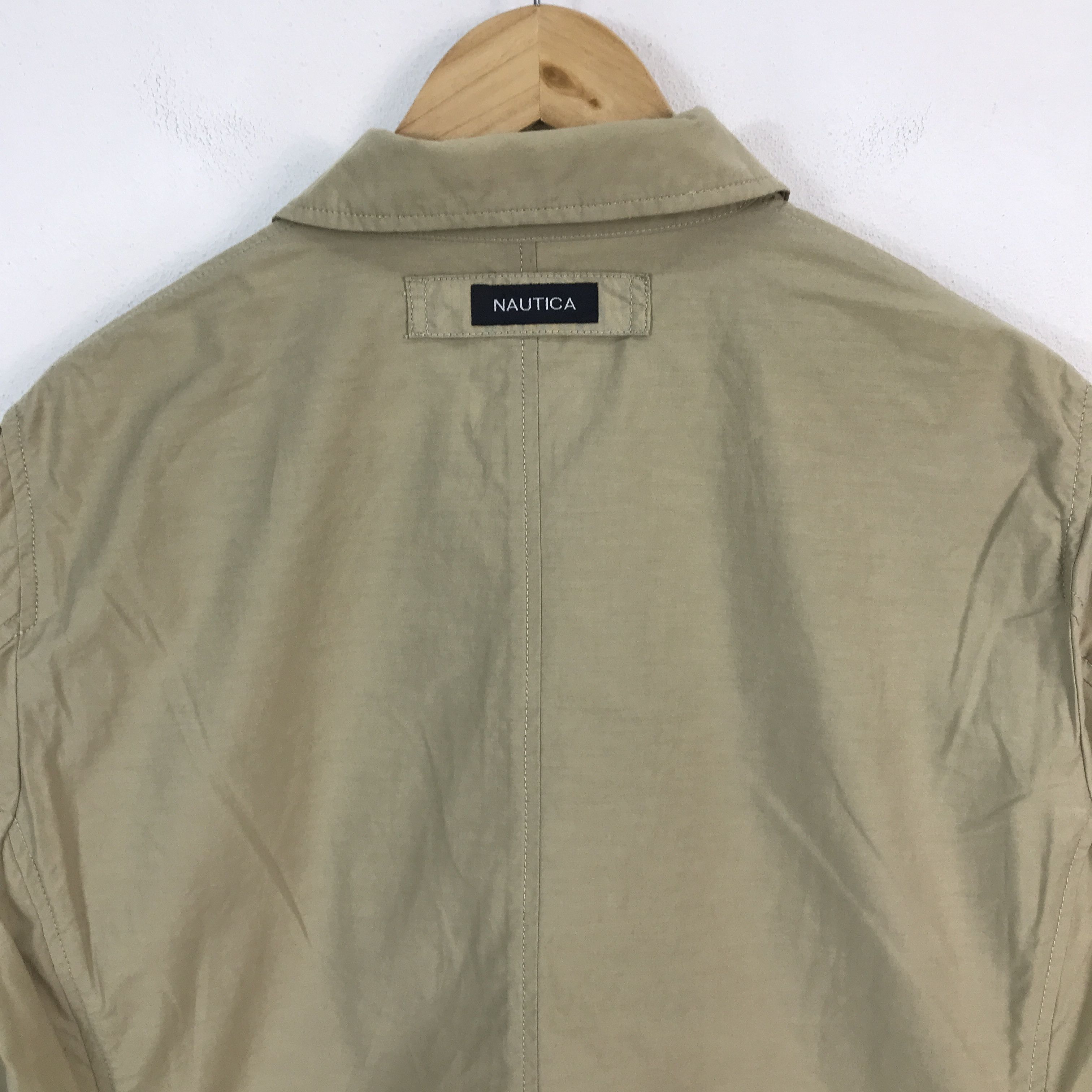 Nautica × Vintage nautica button jacket Size US L / EU 52-54 / 3 - 4 Thumbnail