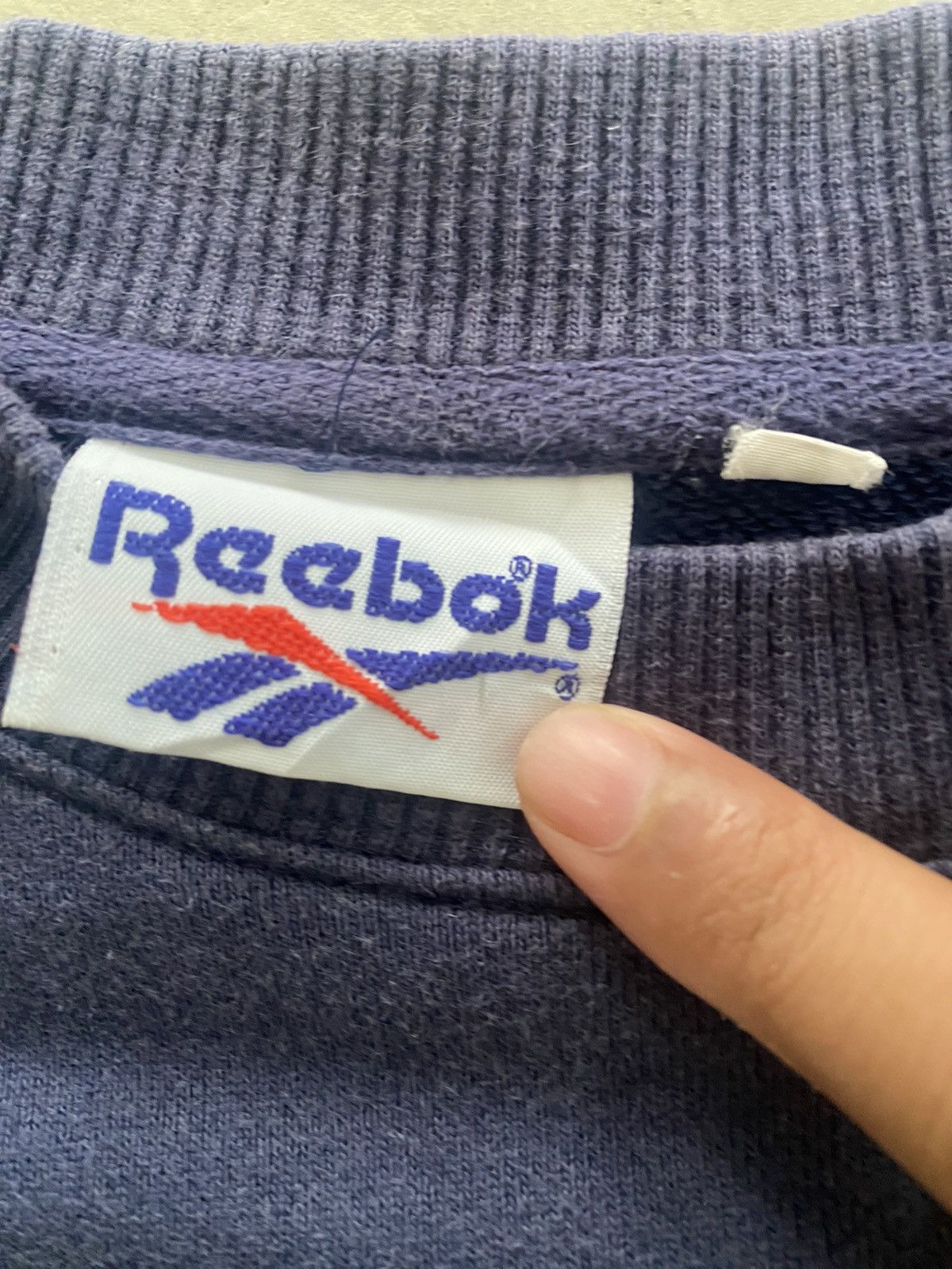 Reebok × Vintage VINTAGE REEBOK BIG LOGO SWEATSHIRT Size US M / EU 48-50 / 2 - 2 Thumbnail