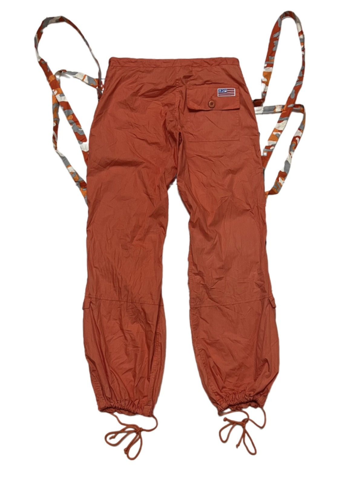 Vintage Y2K Bondage Parachute UFO Cargo Pant x Rare Size 30" / US 8 / IT 44 - 2 Thumbnail
