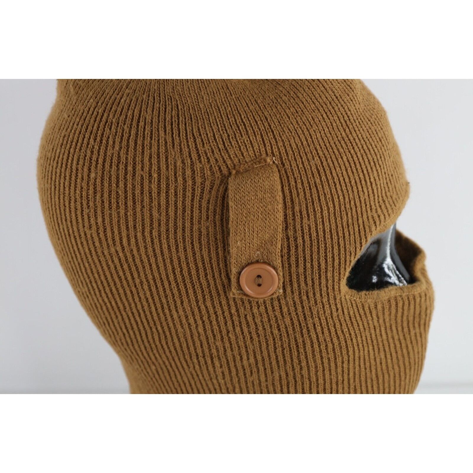 Carhartt × Vintage Vintage 90s Carhartt Spell Out Button One Hole Knit Beanie Size ONE SIZE - 6 Thumbnail