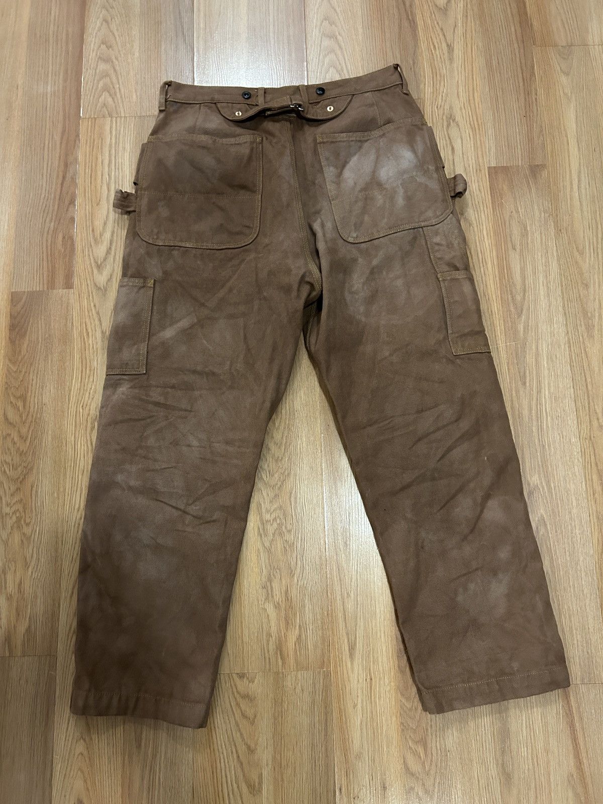 Kapital Kapital distressed canvas lumber pant Size US 31 - 10 Thumbnail