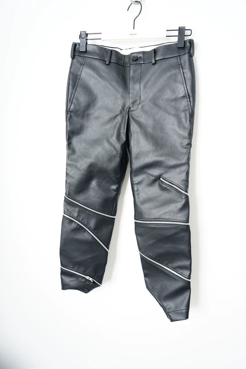 Comme des Garcons Comme des Garcons size XS Spiral leather pants Size US 27 - 2 Thumbnail