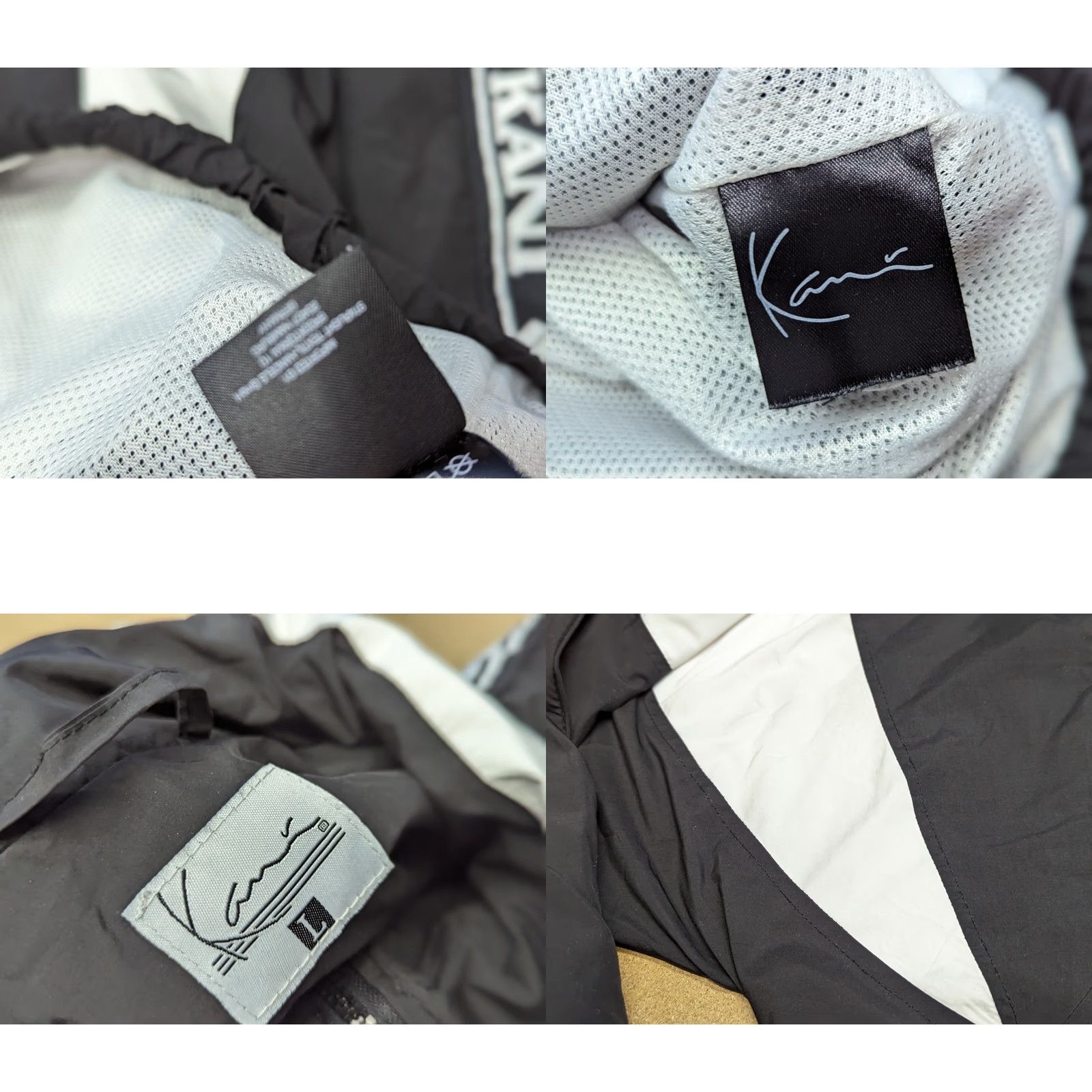 Karl Kani Karl Kani Track Jacket Womens Large Full Zip Spellout Sports Shirt? Size L / US 10 / IT 46 - 9 Thumbnail