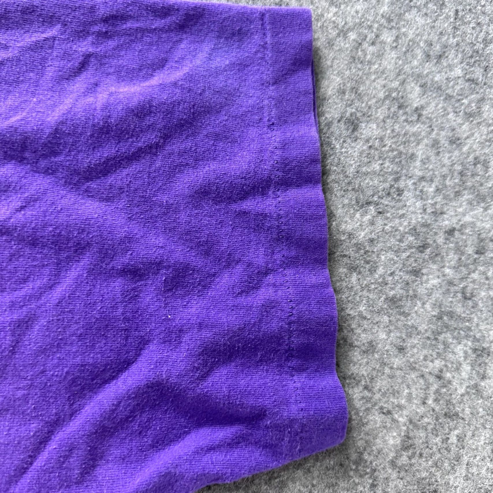 Fruit Of The Loom VINTAGE Florida Clearwater Beach Shirt Mens L Purple Embroidered 90s USA Size US L / EU 52-54 / 3 - 4 Thumbnail