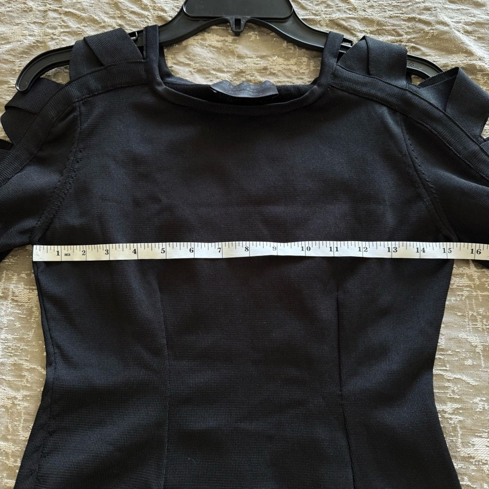 Philipp Plein Philipp Plein Black Cold Shoulder Dress, Size XS Size XS / US 0-2 / IT 36-38 - 5 Thumbnail