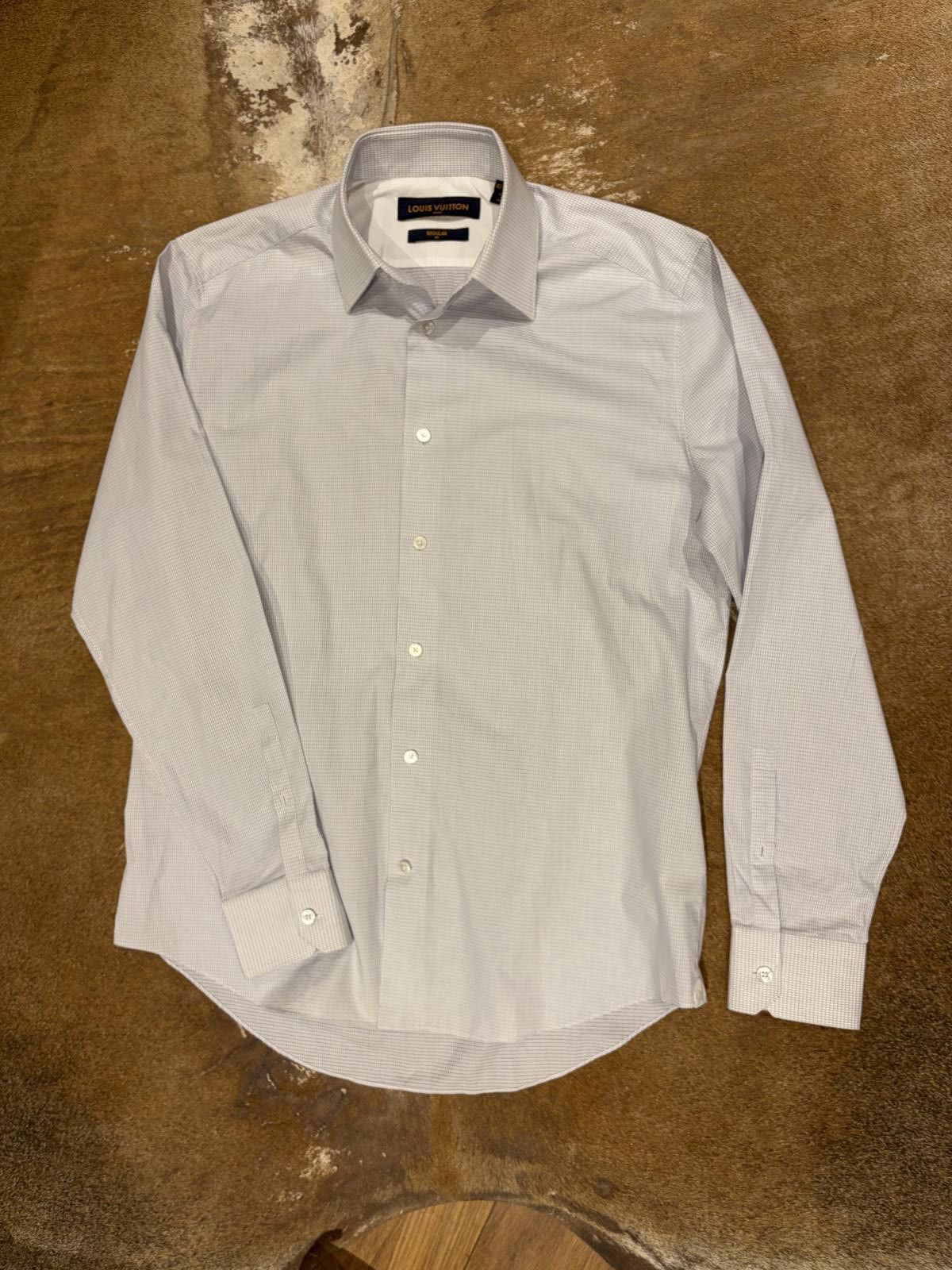 Louis Vuitton Micro-Check Dress Shirt