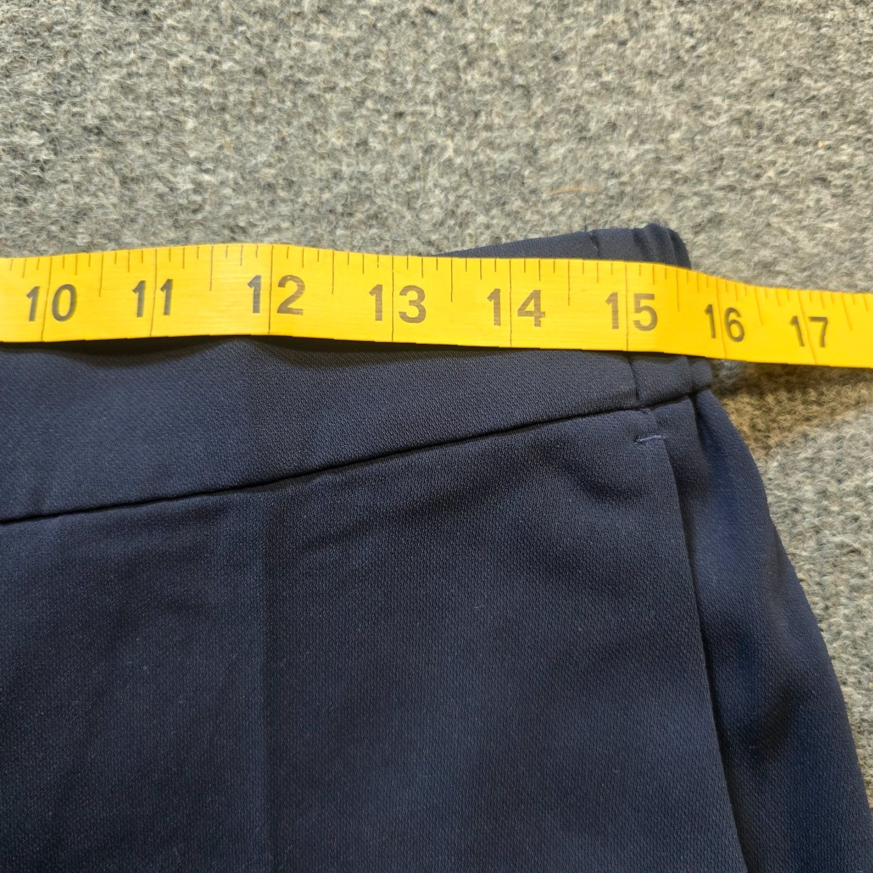 J.Crew J.CREW Pants Womens Size 12 Blue Relaxed Taper Pull On Career Minimal Capsule Dress Pants Size 34" / US 12 / IT 48 - 5 Thumbnail
