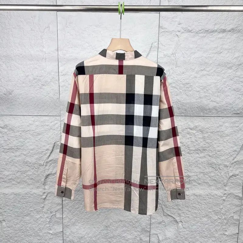 Burberry Burberry Beige Cotton Women's Shirt. Size XL / US 12-14 / IT 48-50 - 2 Thumbnail