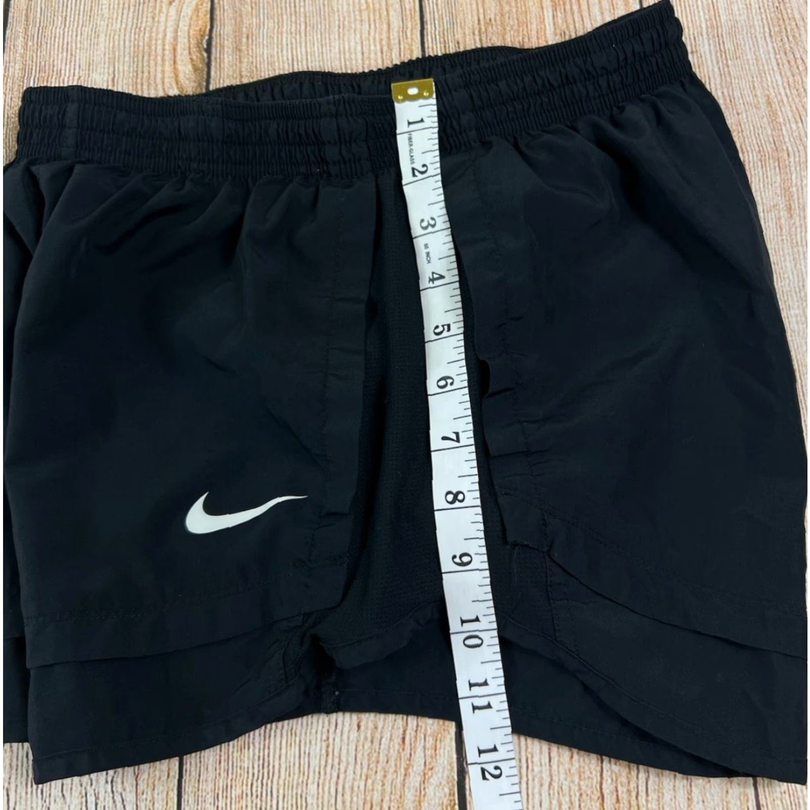 Nike VINTAGE? Women’s Nike Dri Fit Icon Clash Shorts Black Size Medium Size 32" / US 10 / IT 46 - 7 Thumbnail