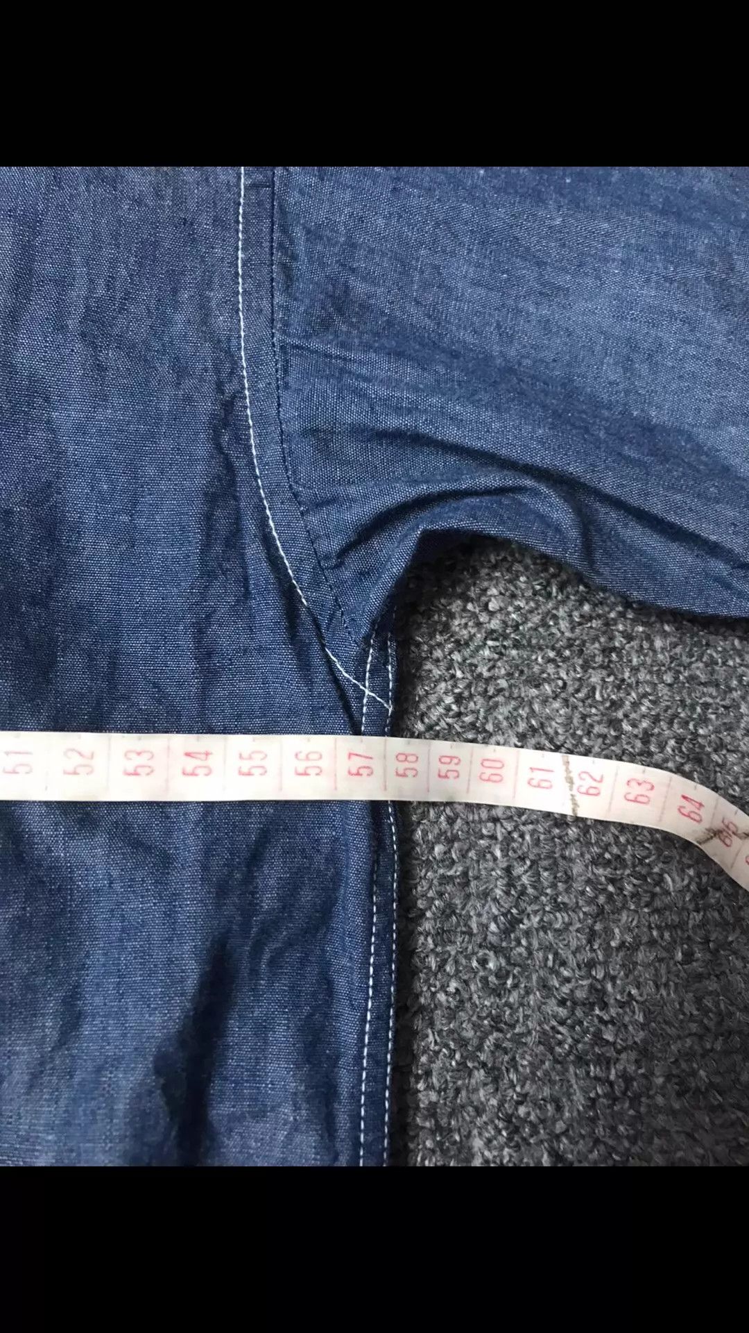 FDMTL Fdmtl New Cotton Denim Patchwork Long Sleeve Shirt Size 2 Size US M / EU 48-50 / 2 - 7 Thumbnail