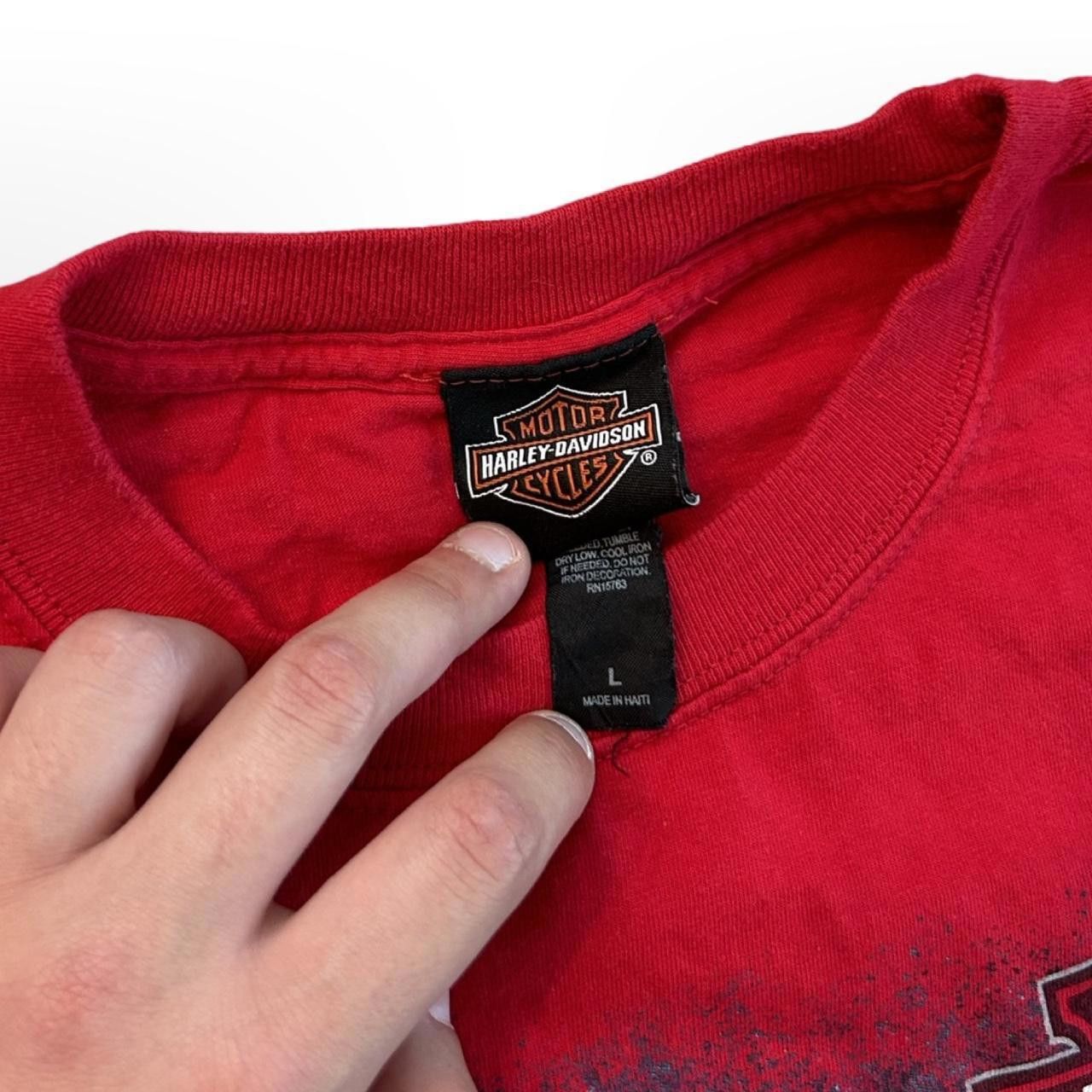 Harley Davidson Red Harley-Davidson Santa Christmas Graphic Long Sleeve Tee Size US L / EU 52-54 / 3 - 7 Thumbnail