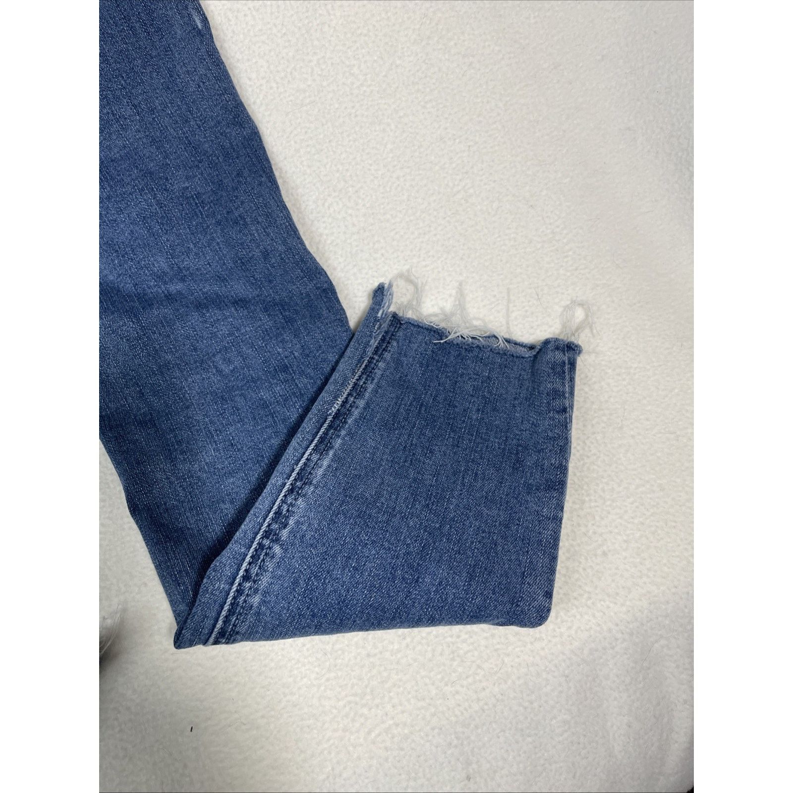 Paige Paige Margot Skinny Frayed Fly Denim Buttonfly Jean Size 25 Size 25" / US 0 / IT 36 - 7 Thumbnail