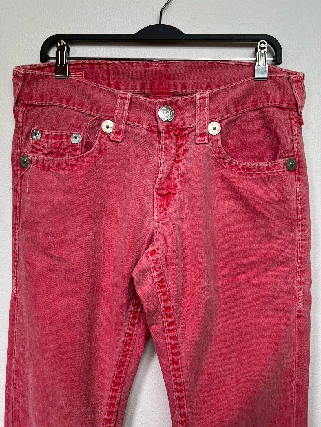 True Religion VINTAGE TRUE RELIGION BOBBY SUPER T JEANS Size US 34 / EU 50 - 2 Thumbnail