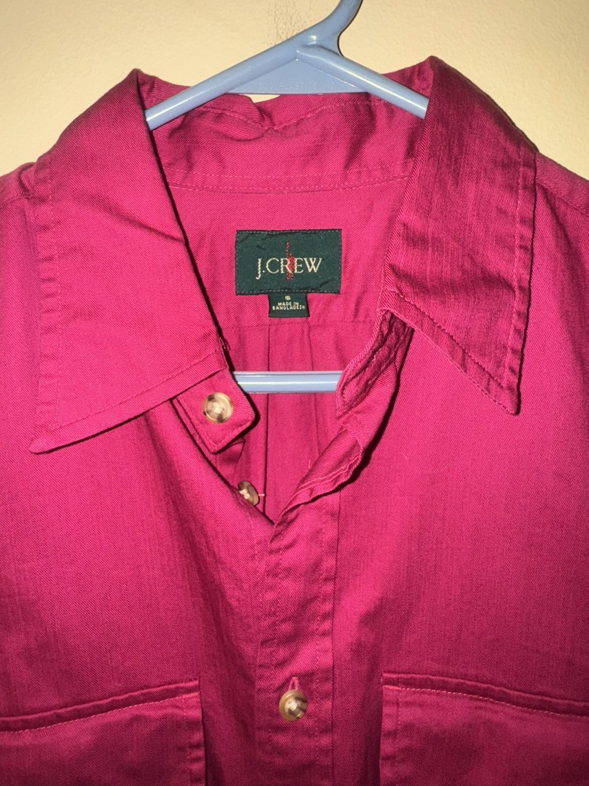 J.Crew J Crew Men’s Heritage Twill Pocket Shirt, Small Size US S / EU 44-46 / 1 - 4 Thumbnail