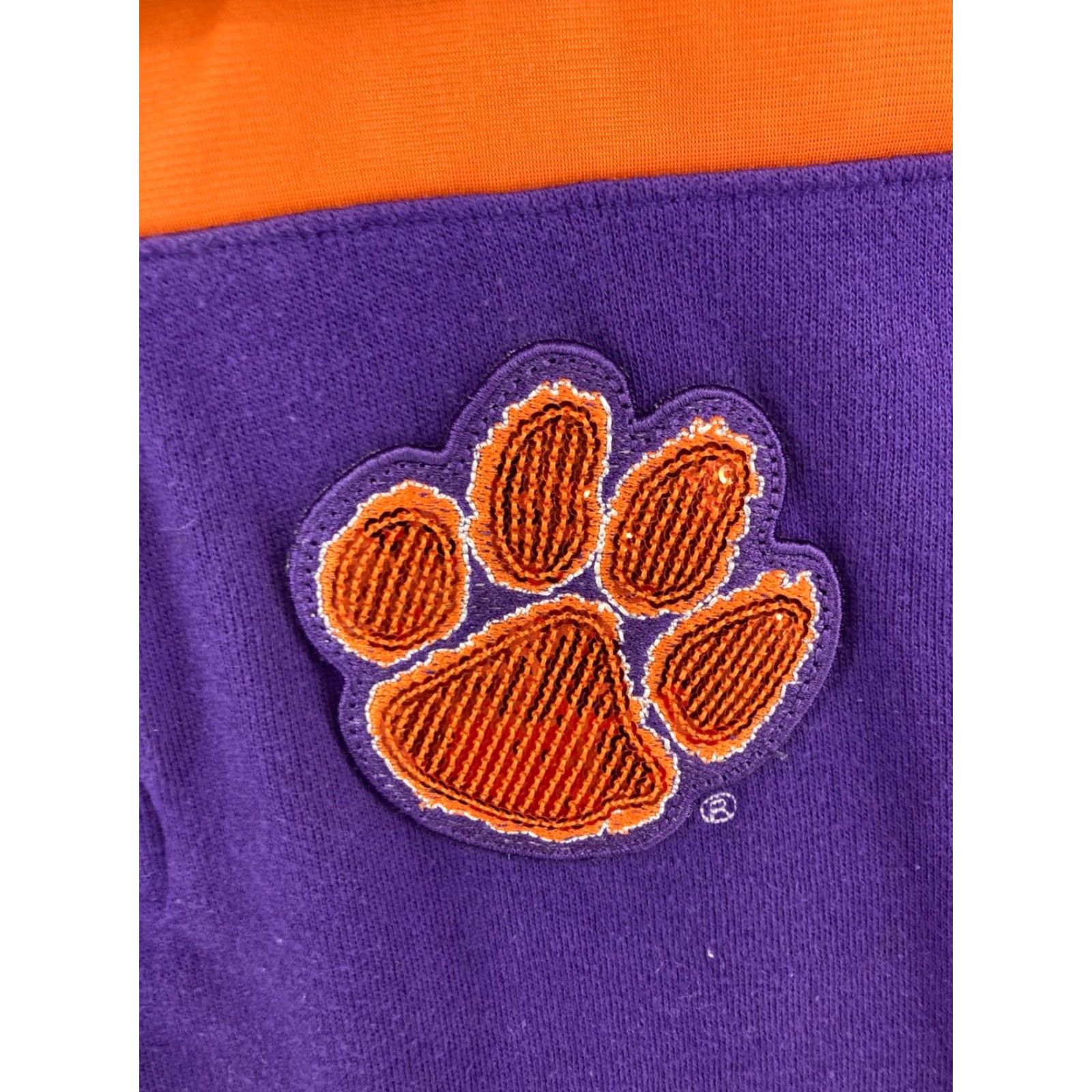 Victoria's Secret Victorias Secret Pink Pullover Small Purple Clemson Tigers Football Size S / US 4 / IT 40 - 5 Thumbnail