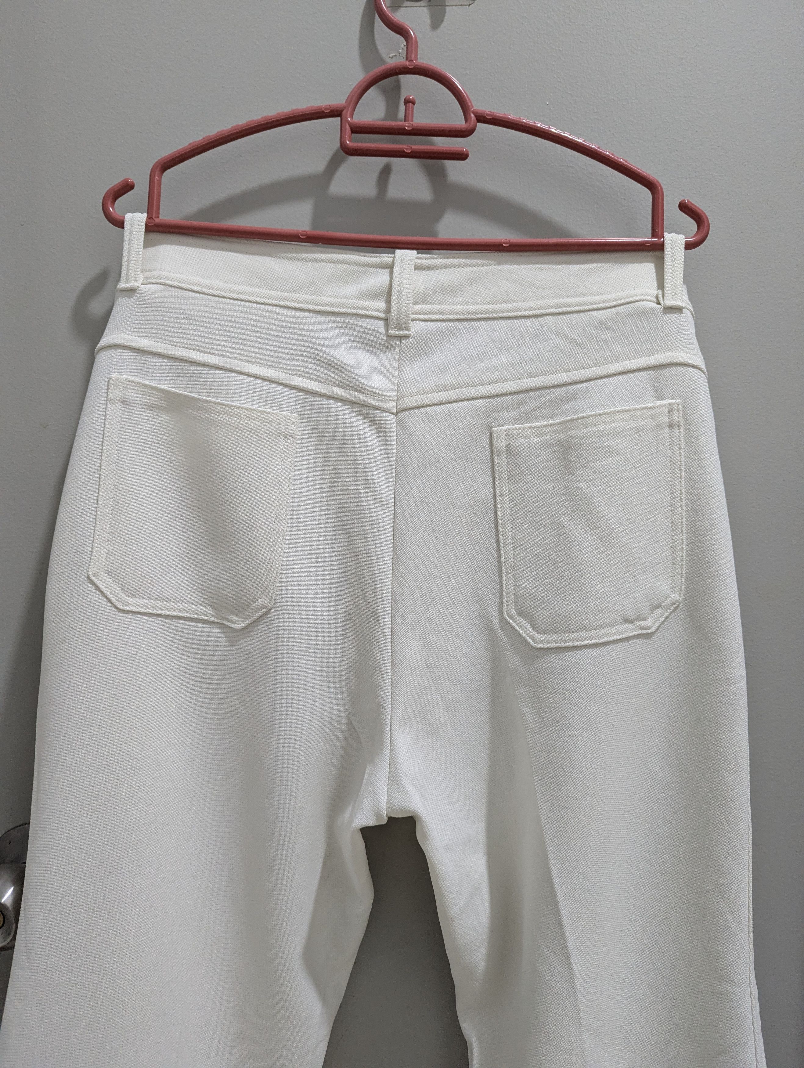 Other Vintage White pants sta-prest style Size 32" / US 10 / IT 46 - 5 Thumbnail