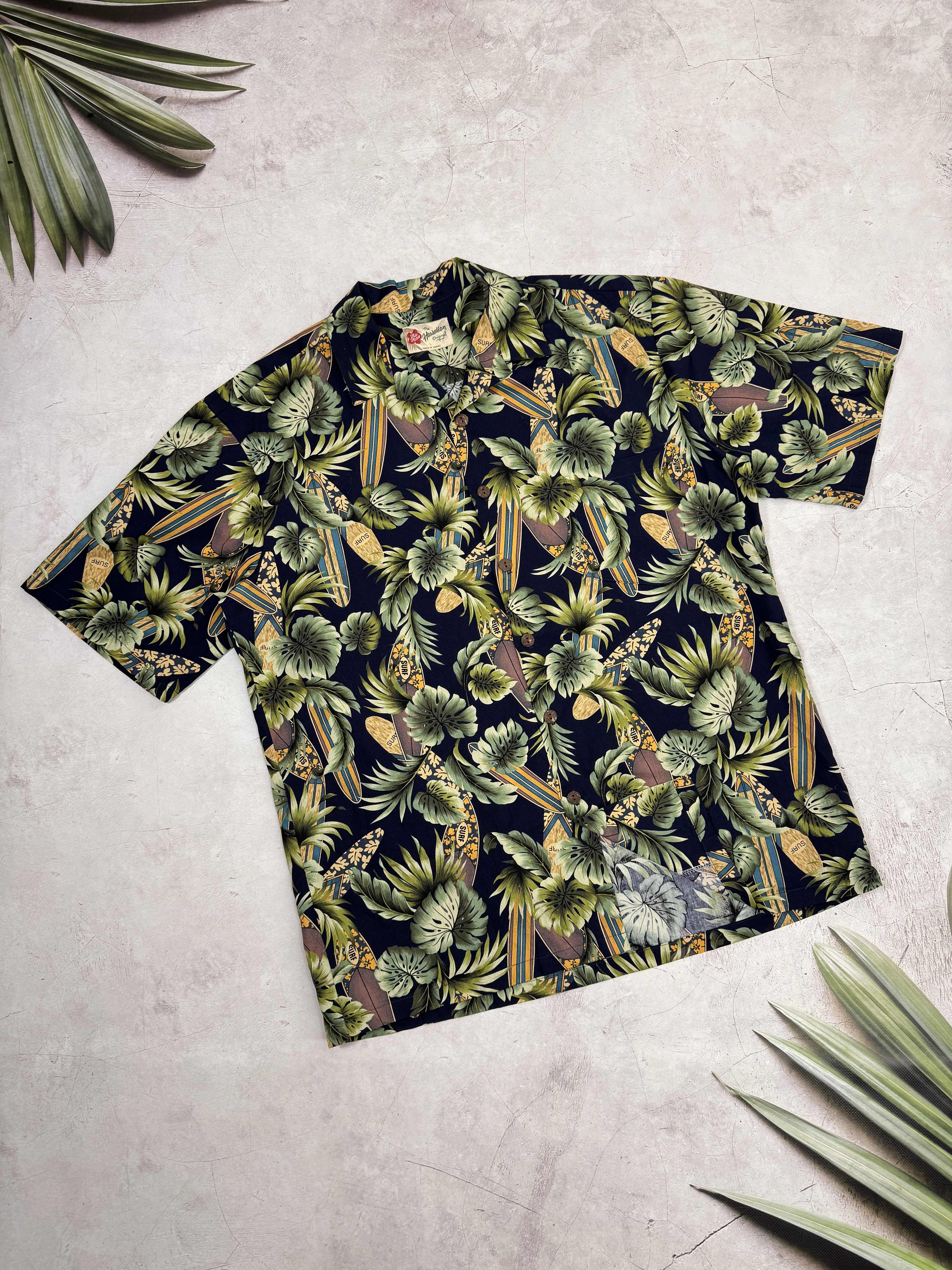 Hilo Hattie Vintage Hilo Hattie Hawaiian Shirt Palm & Surf Size US L / EU 52-54 / 3 - 3 Thumbnail