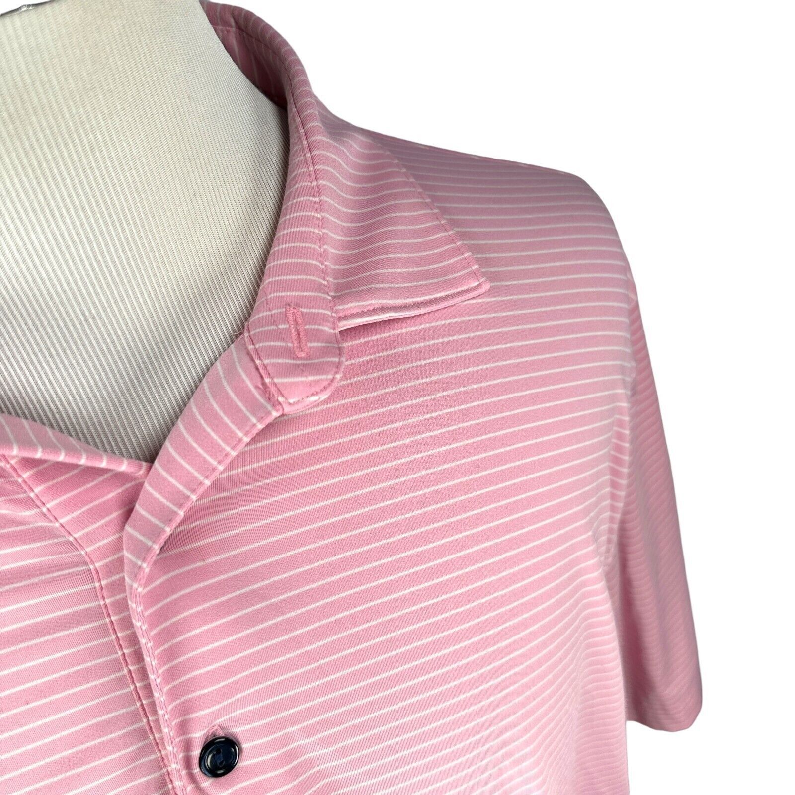 Peter Millar Peter Millar Summer Comfort Polo Shirt Men’s XL Pink Size US XL / EU 56 / 4 - 2 Thumbnail