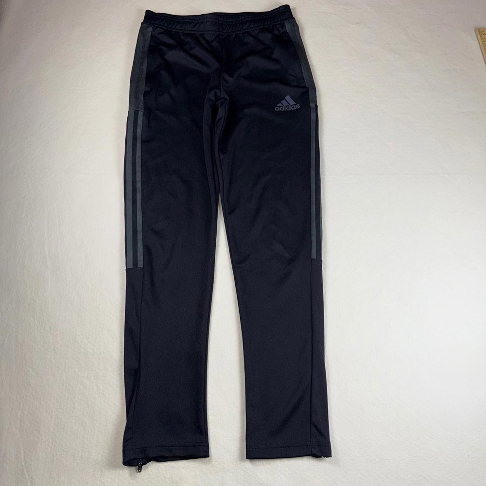 Adidas Adidas Kids Aeroready Track Pants Black Athletic Joggers Size ONE SIZE - 3 Thumbnail