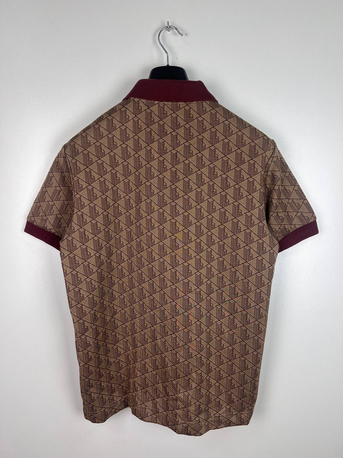 Lacoste Lacoste monogram polo t-shirts size M Size US M / EU 48-50 / 2 - 2 Thumbnail