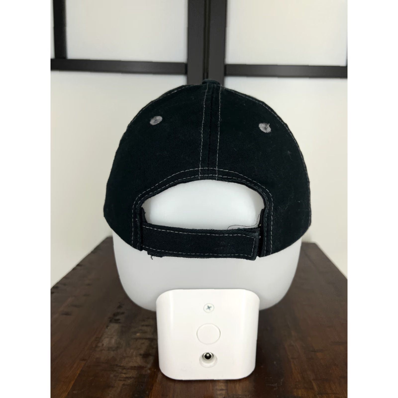 Disney Disney Hat Cap Strap Back One Size Black Adult Embroidered Logo 100% Cotton Baseball Cap Unisex Size ONE SIZE - 6 Thumbnail