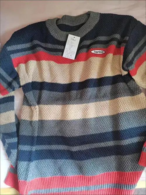 Aran Isles Knitwear × Other Round Neck Color Matching Sweater Men Size US M / EU 48-50 / 2 - 2 Thumbnail