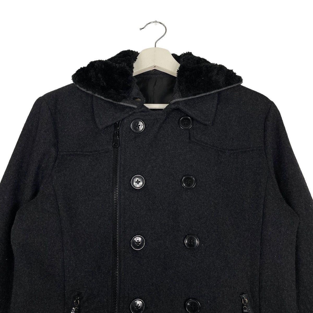 Hysteric Glamour × Japanese Brand × semanticdesign 💥SEMANTIC DESIGN JAPAN BONDAGE WOOL JACKET Size US M / EU 48-50 / 2 - 3 Thumbnail