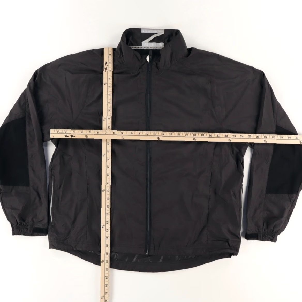 Vintage Zero Restriction Windbreaker Golf Solid Mock Long Sleeve Jacket Black Men's XL Shirt Size US XL / EU 56 / 4 - 3 Thumbnail