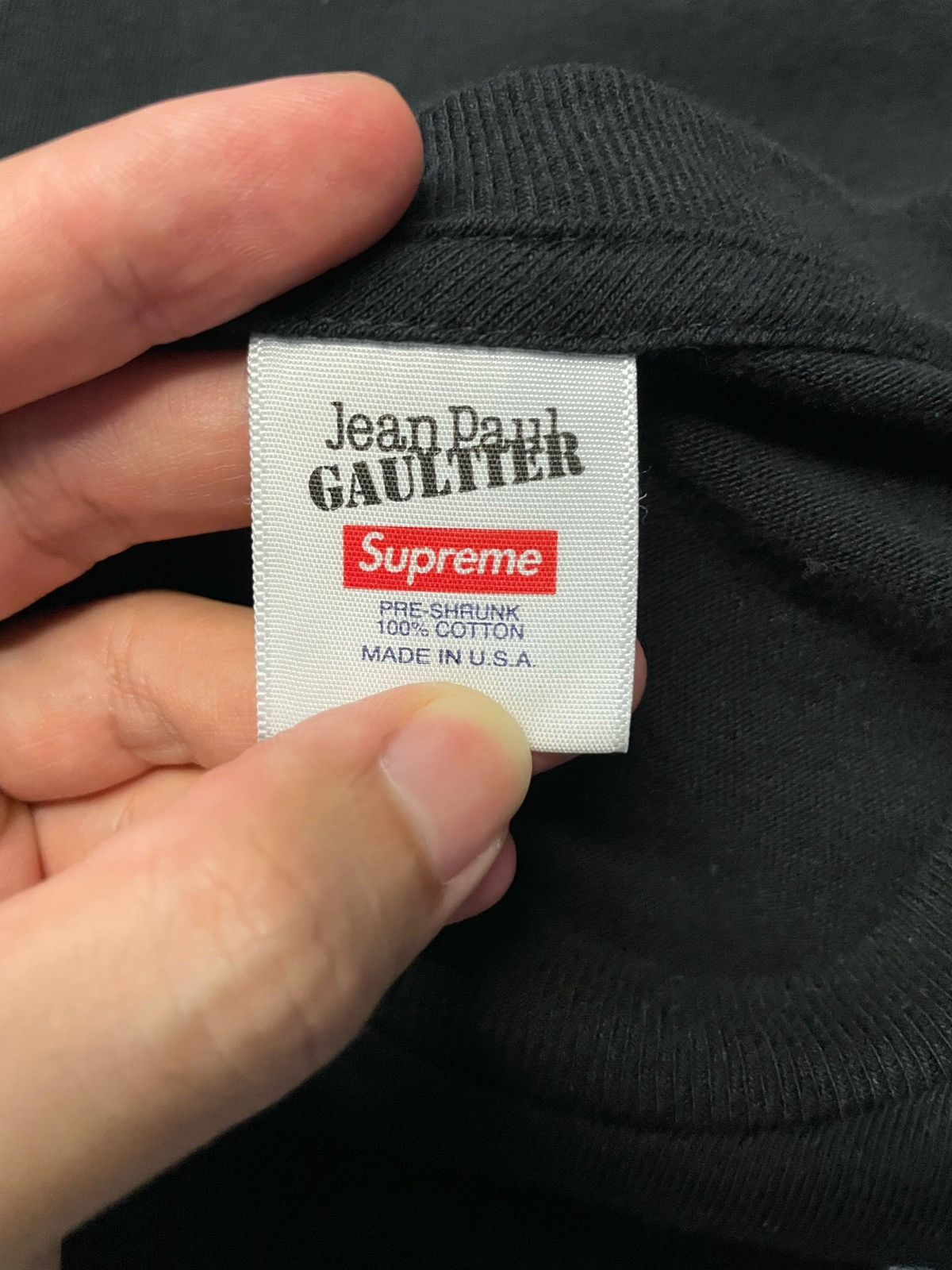 Jean Paul Gaultier × Supreme Supreme x Jean Paul Gaultier J.P.G. Tee Size US XL / EU 56 / 4 - 9 Thumbnail