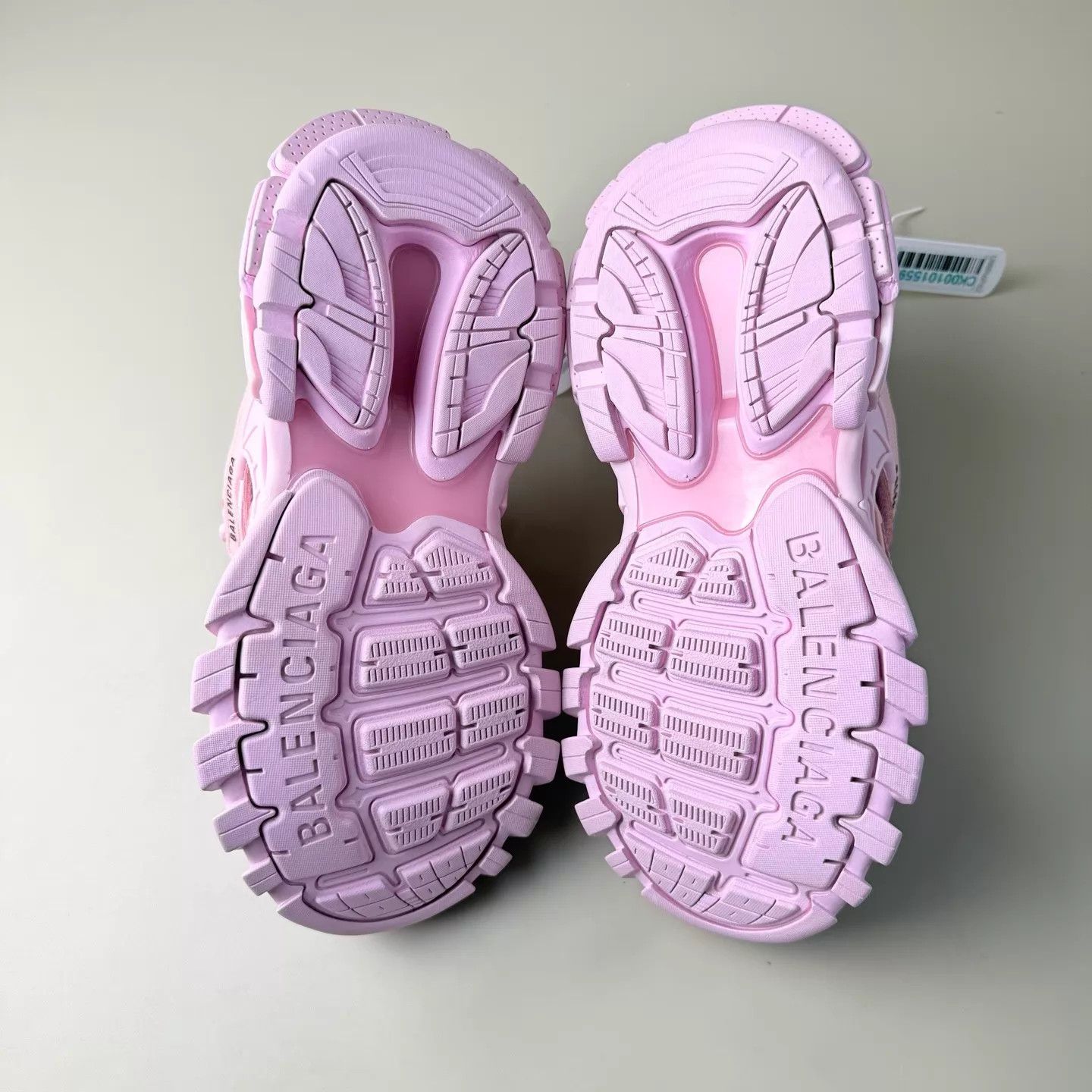 Balenciaga Balenciaga Track 2.0 White/Pink Lace-up Sneakers 37 New Size US 6.5 / IT 36.5 - 7 Thumbnail