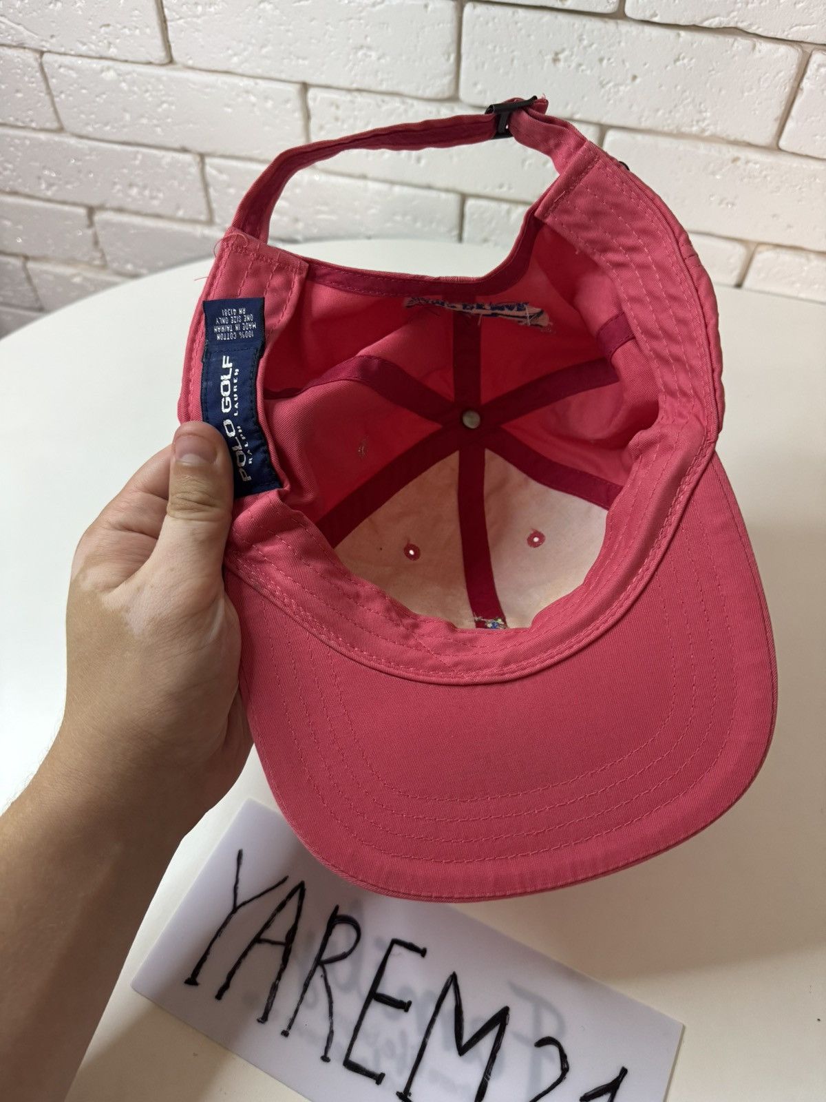 Polo Ralph Lauren Polo Golf Ralph Lauren vintage cap hat Size ONE SIZE - 8 Thumbnail