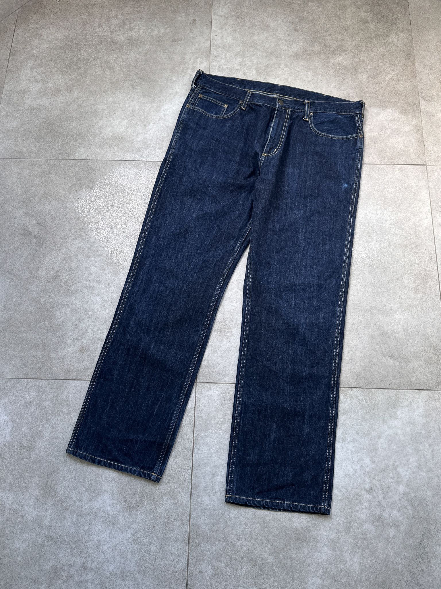 Carhartt Carhartt Indigo Blue Denim Pants Jeans Size US 36 / EU 52 - 3 Thumbnail