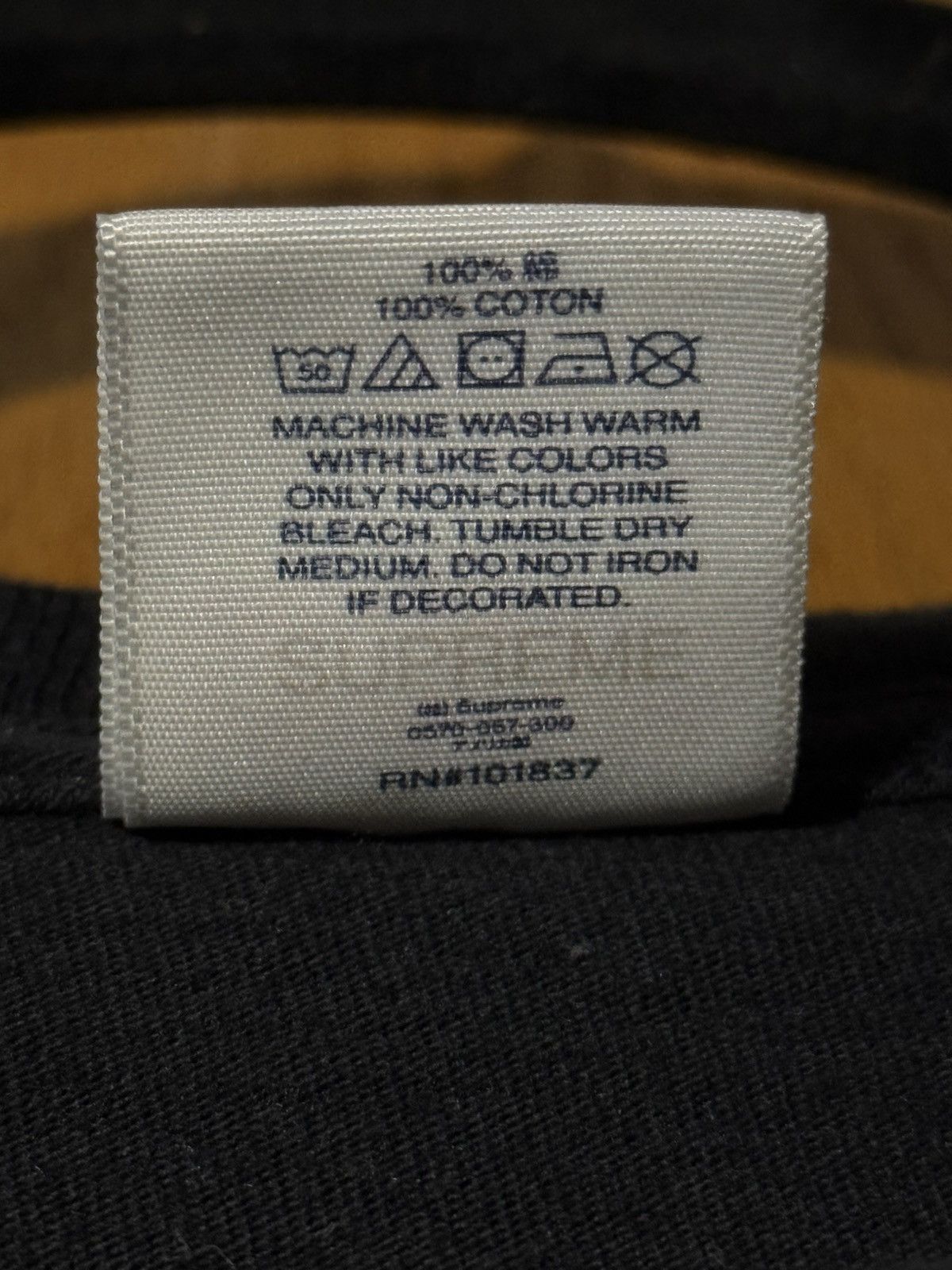 Supreme Supreme ralph steadmann blood box logo tee black size M Size US M / EU 48-50 / 2 - 5 Thumbnail